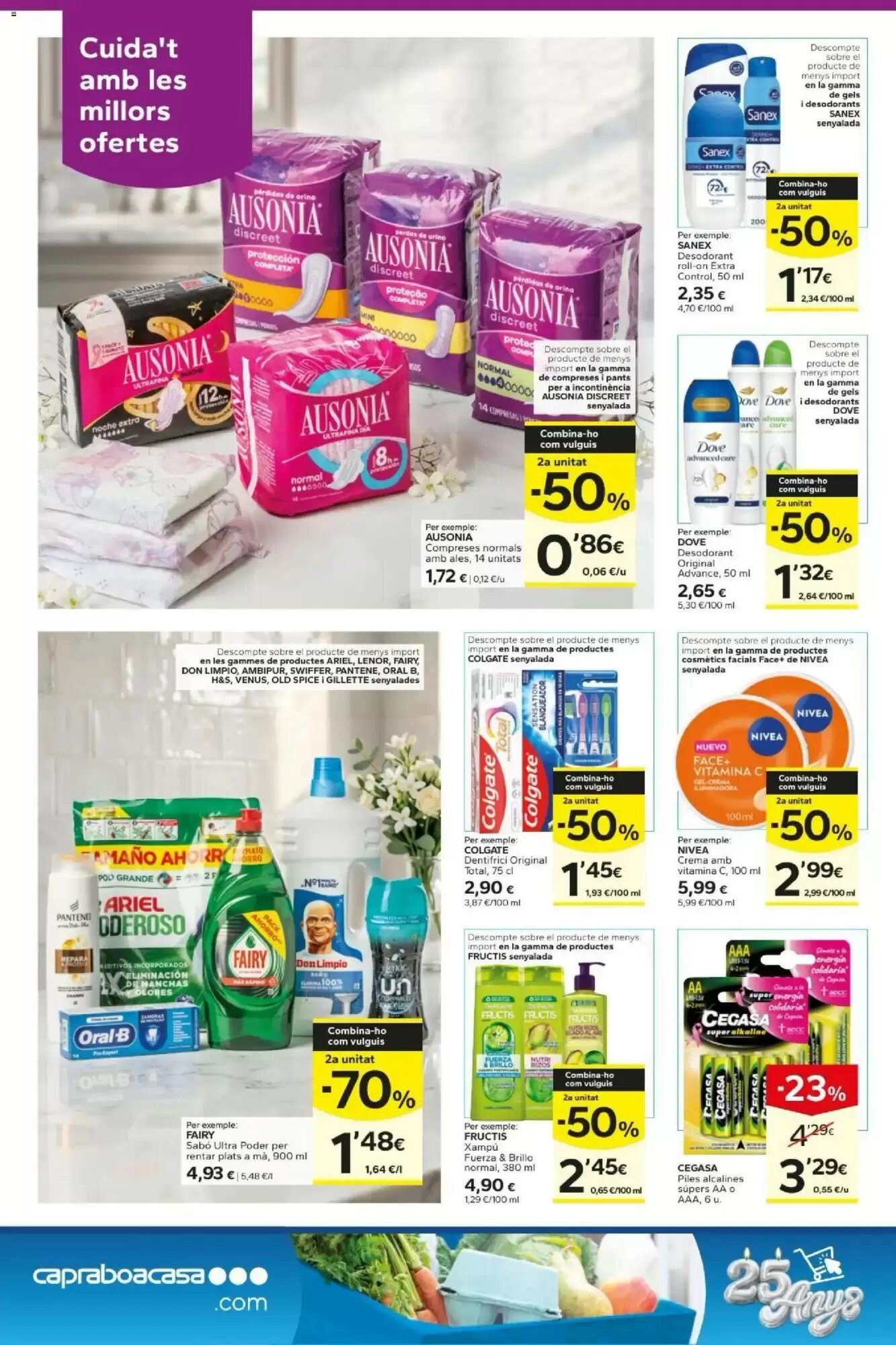 Folleto promocional de Caprabo válido desde el 01/10/2026 - Página 22.