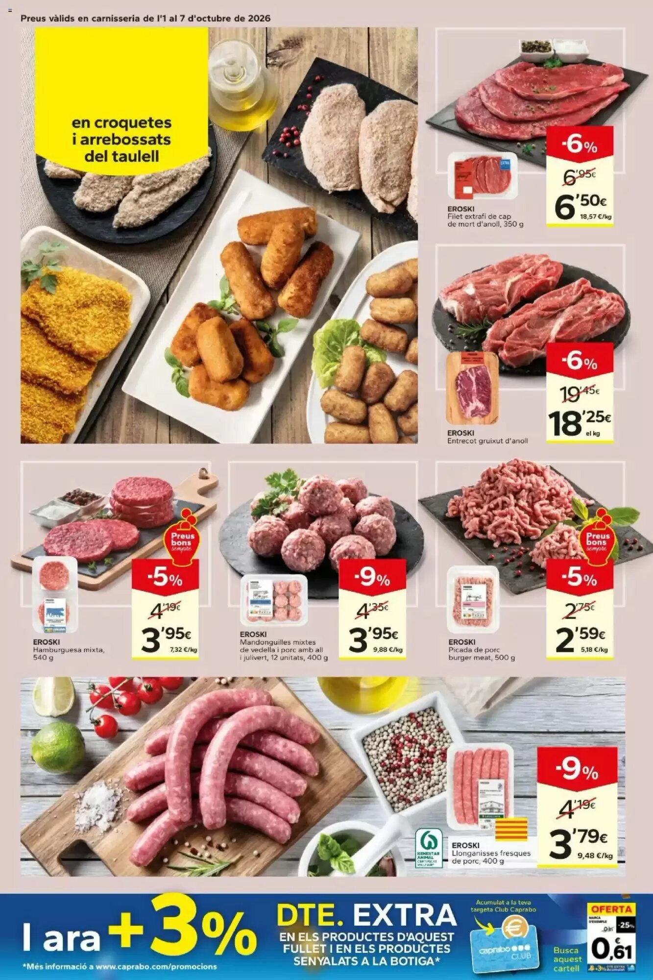Folleto promocional de Caprabo válido desde el 01/10/2026 - Página 5.