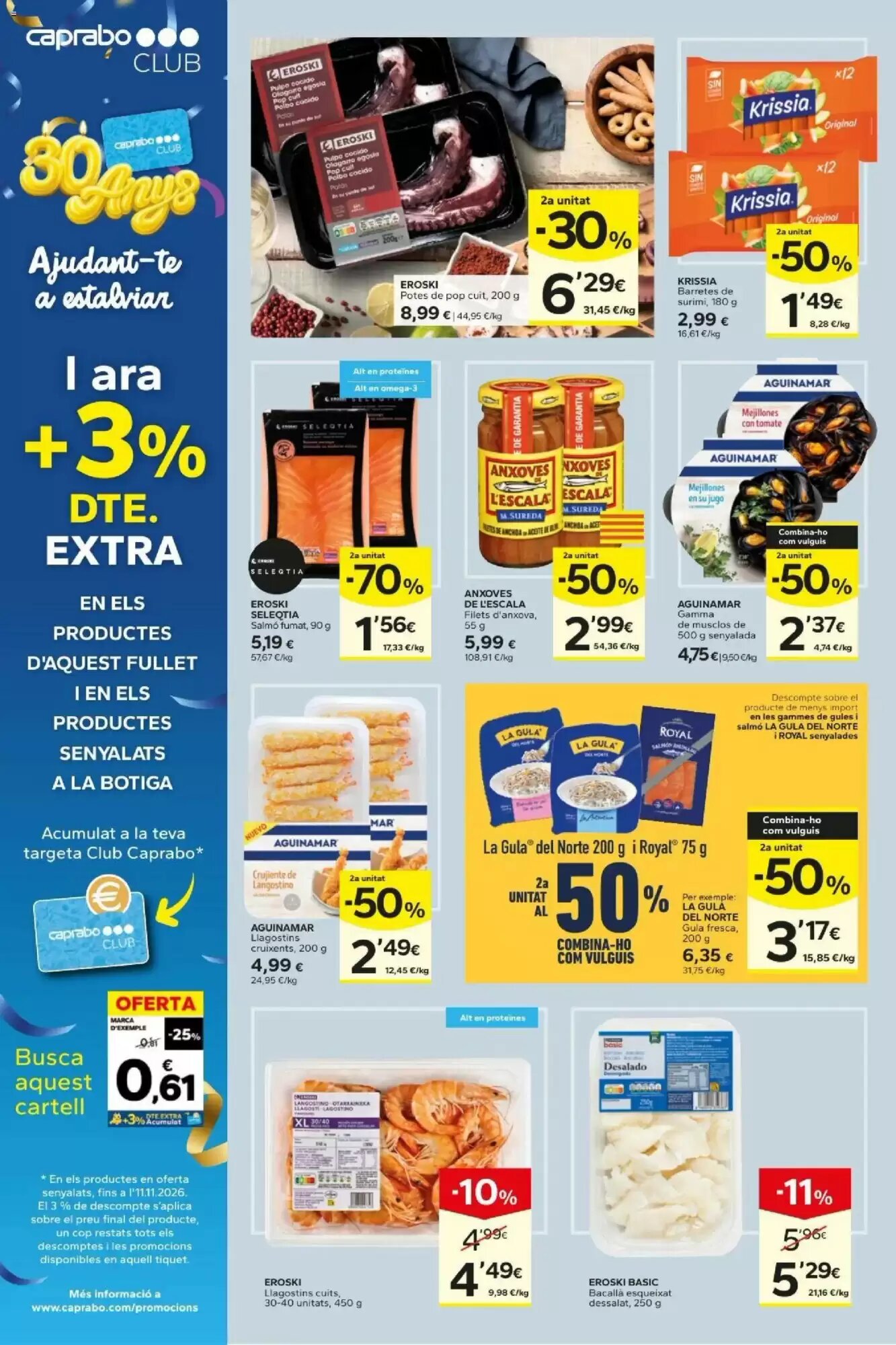 Folleto promocional de Caprabo válido desde el 01/10/2026 - Página 6.