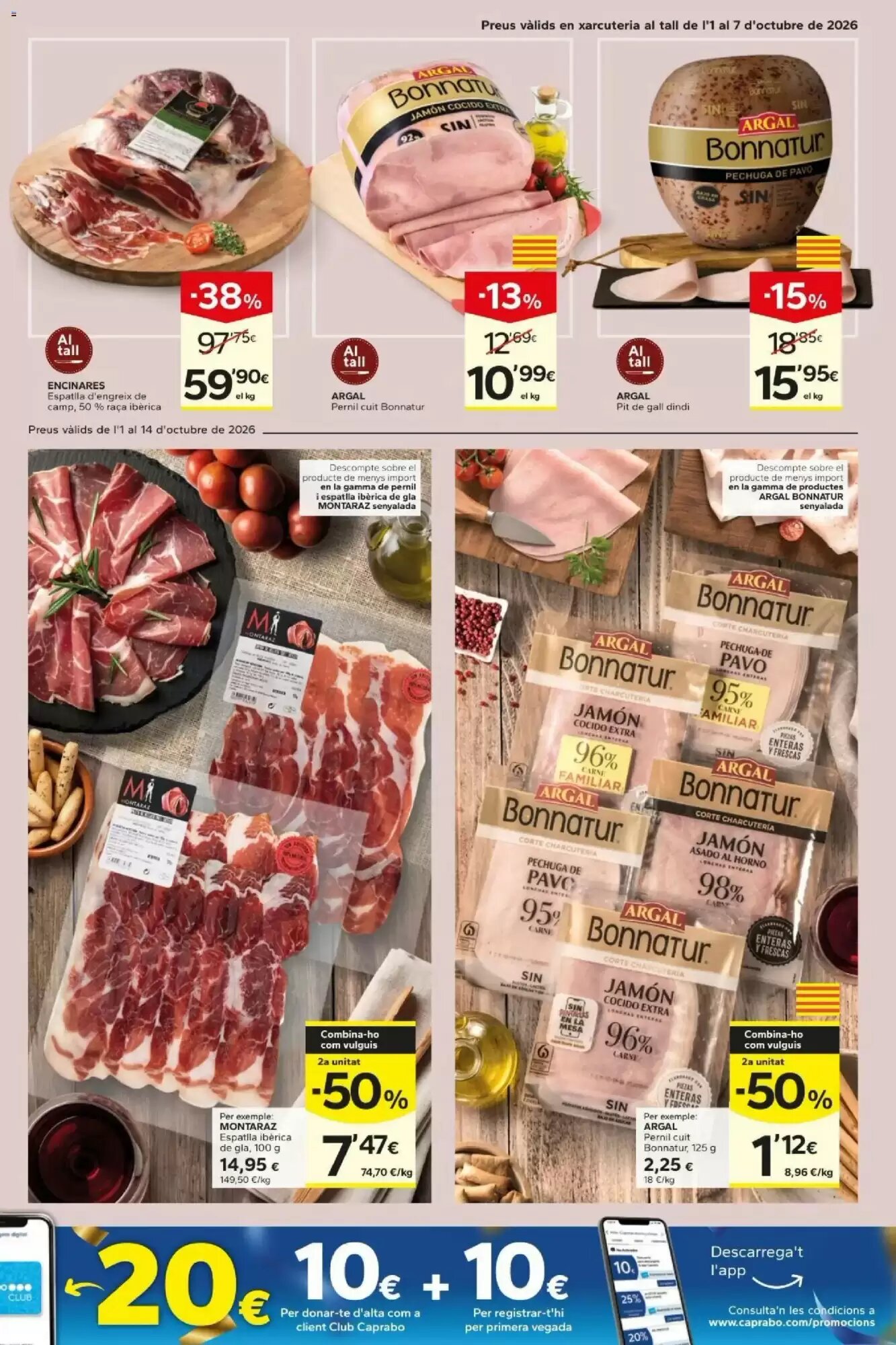 Folleto promocional de Caprabo válido desde el 01/10/2026 - Página 9.