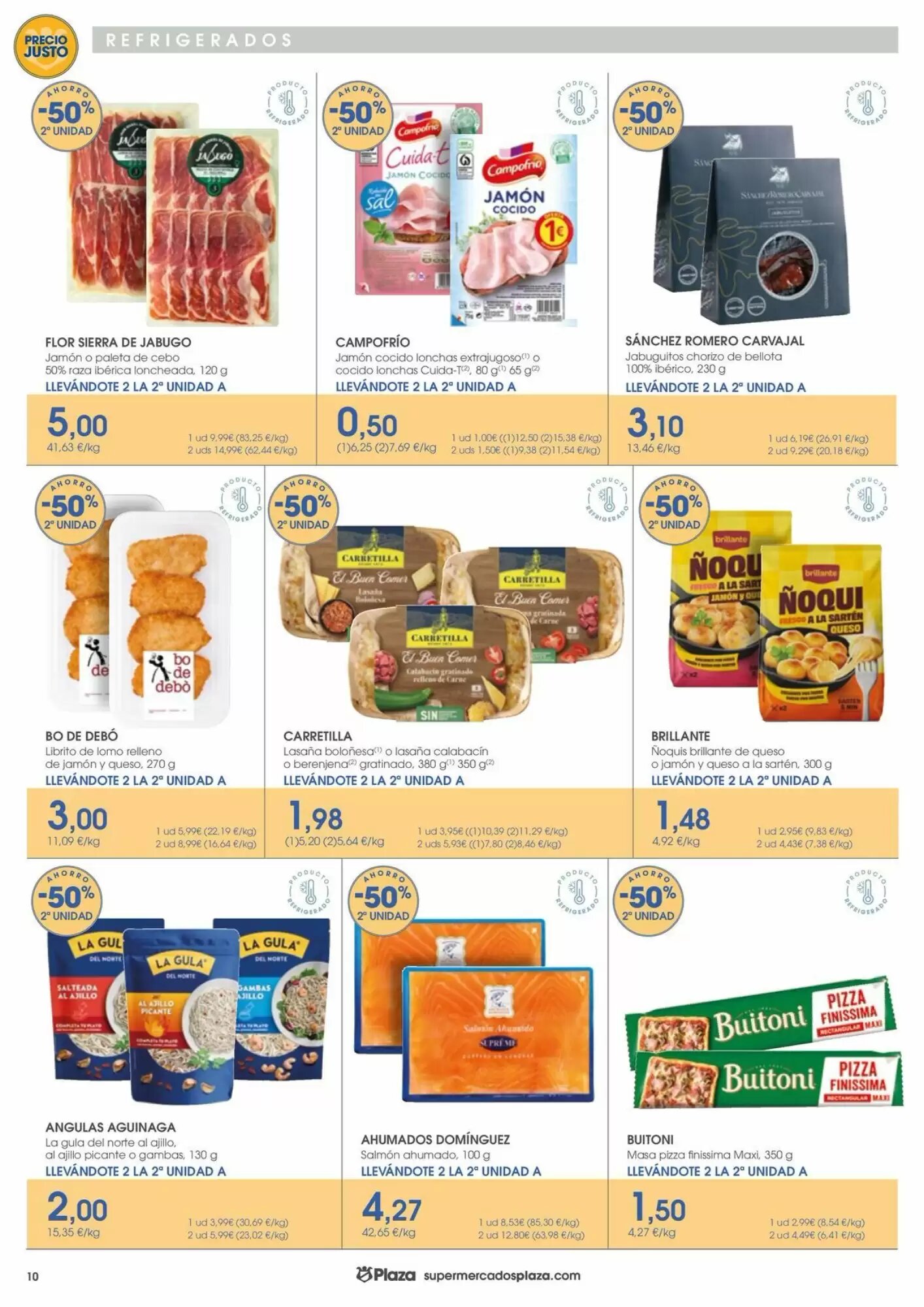 Folleto promocional de Supermercados Plaza válido desde el 01/10/2026 - Página 10.