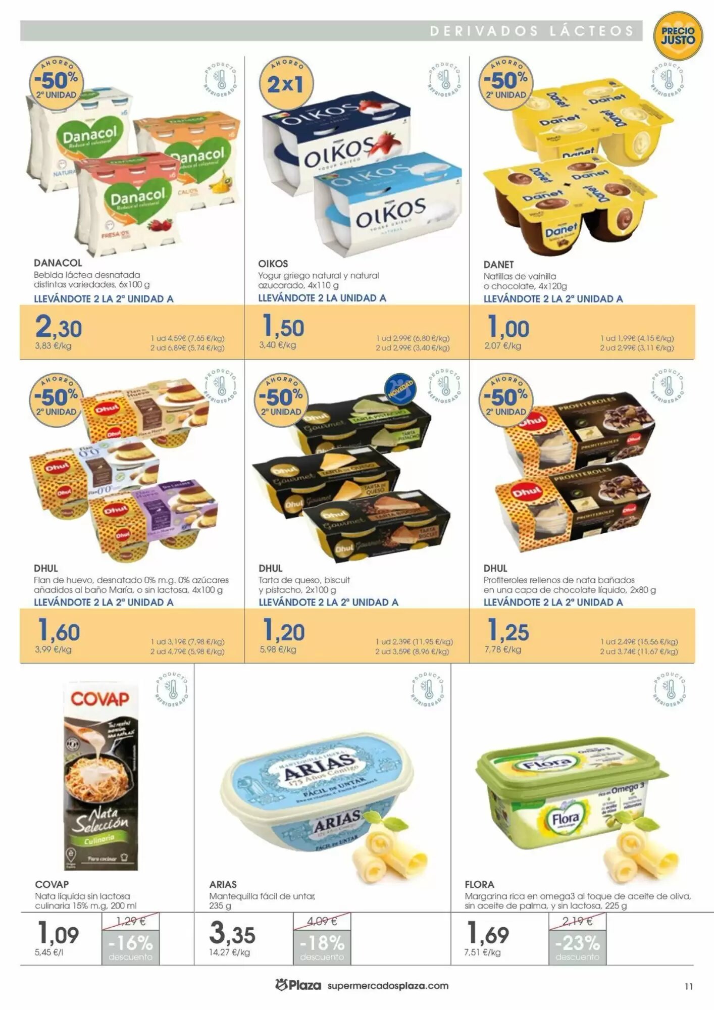 Folleto promocional de Supermercados Plaza válido desde el 01/10/2026 - Página 11.