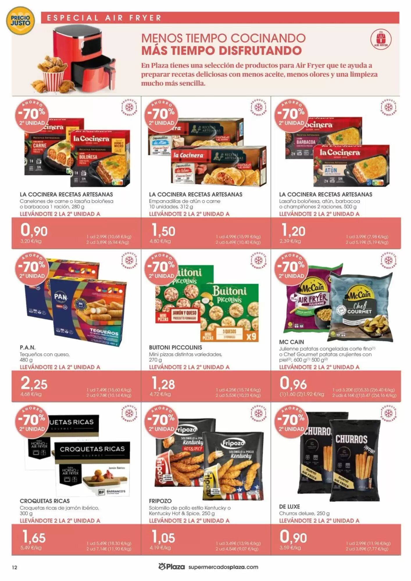 Folleto promocional de Supermercados Plaza válido desde el 01/10/2026 - Página 12.