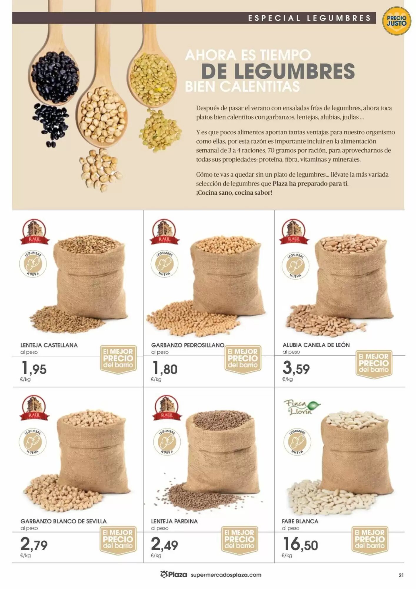 Folleto promocional de Supermercados Plaza válido desde el 01/10/2026 - Página 21.