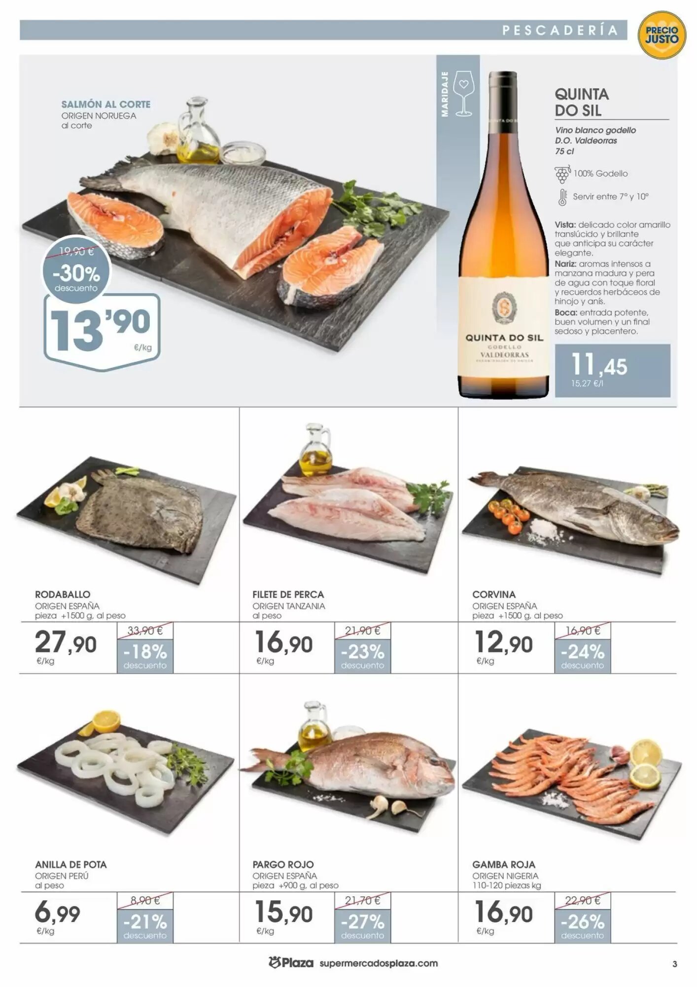 Folleto promocional de Supermercados Plaza válido desde el 01/10/2026 - Página 3.