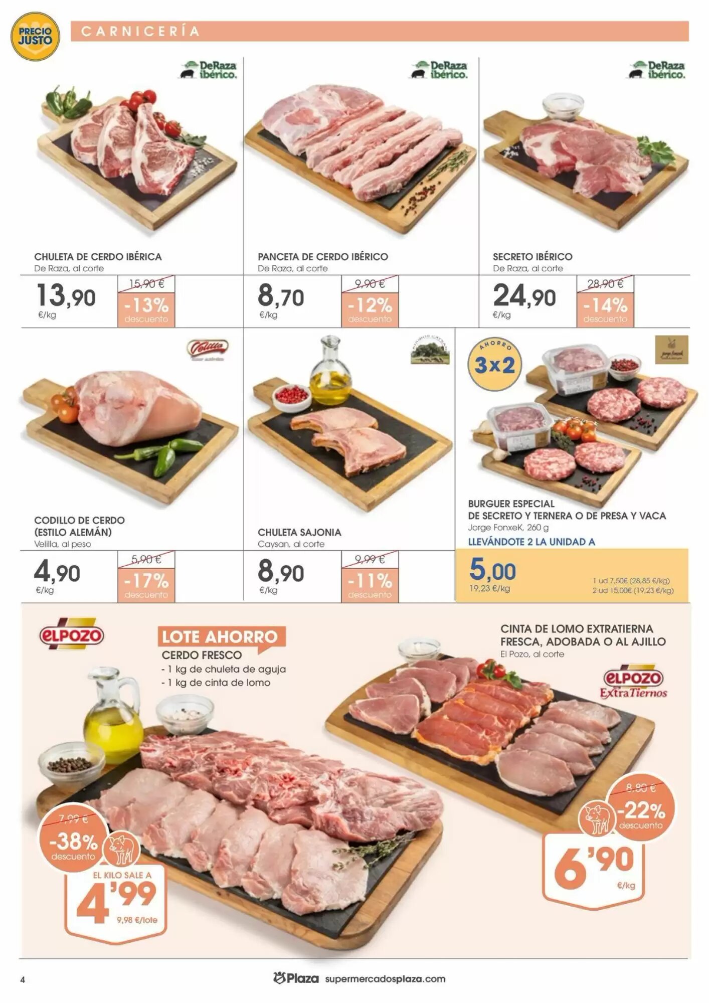 Folleto promocional de Supermercados Plaza válido desde el 01/10/2026 - Página 4.