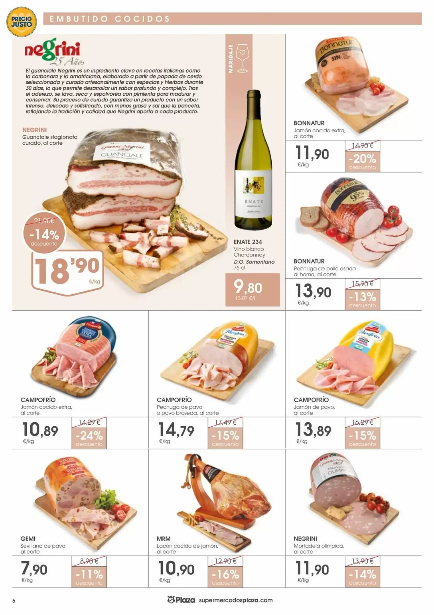 Folleto promocional de Supermercados Plaza válido desde el 01/10/2026 - Página 6.