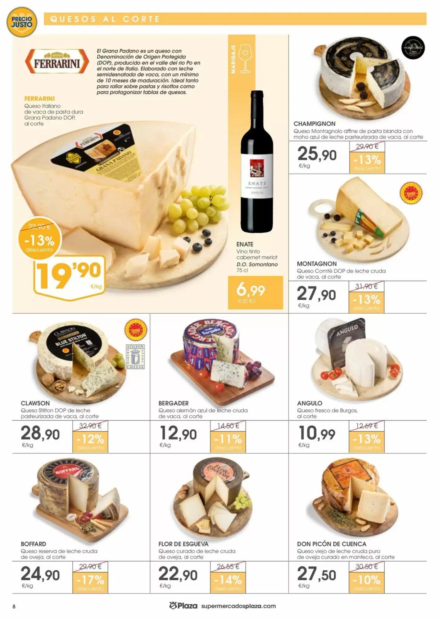 Folleto promocional de Supermercados Plaza válido desde el 01/10/2026 - Página 8.