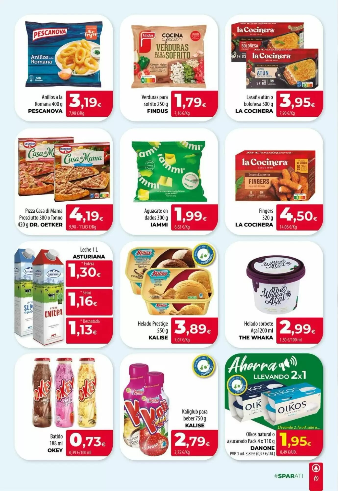 Folleto promocional de Spar La Palma válido desde el 01/10/2026 - Página 10.