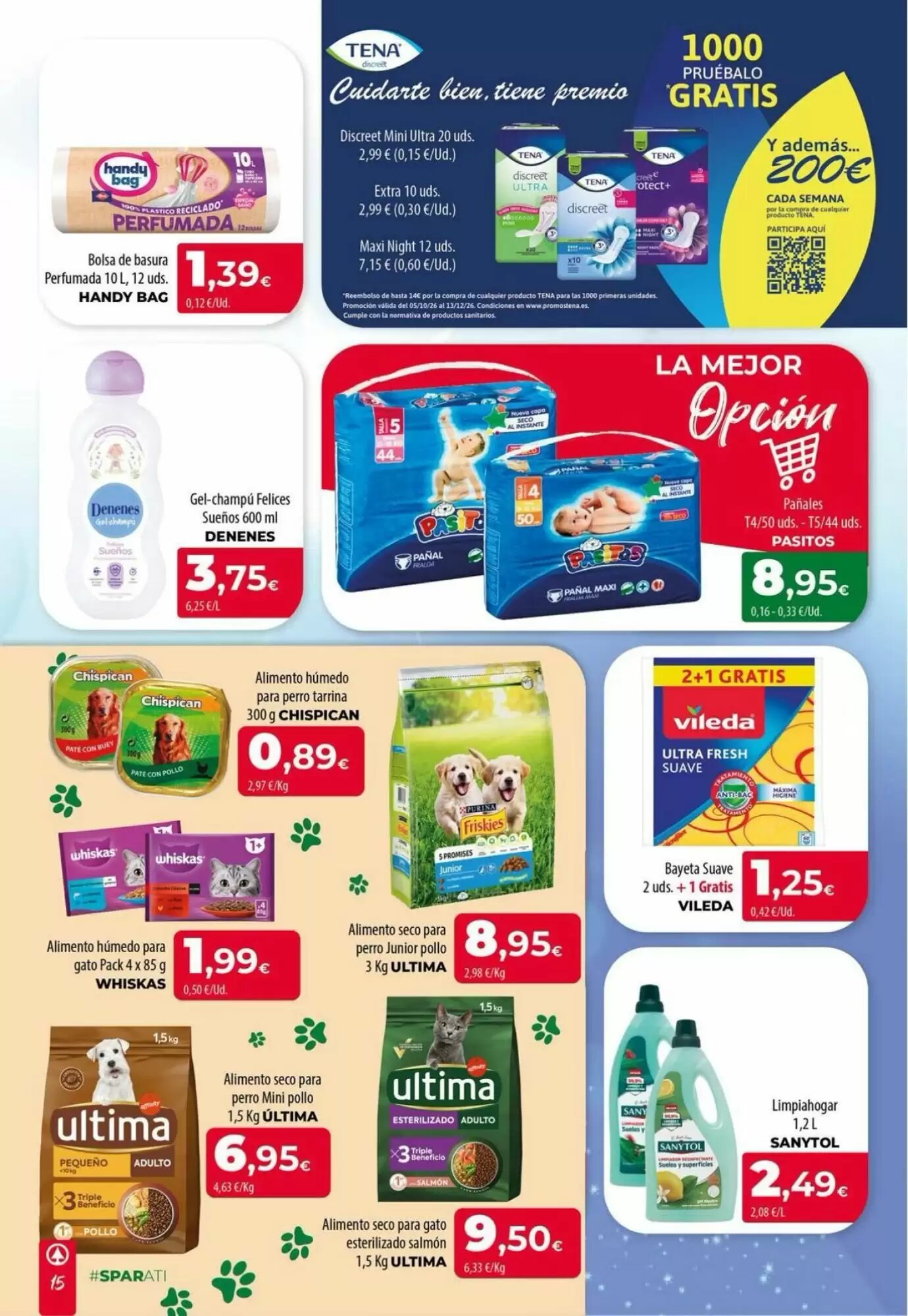 Folleto promocional de Spar La Palma válido desde el 01/10/2026 - Página 15.