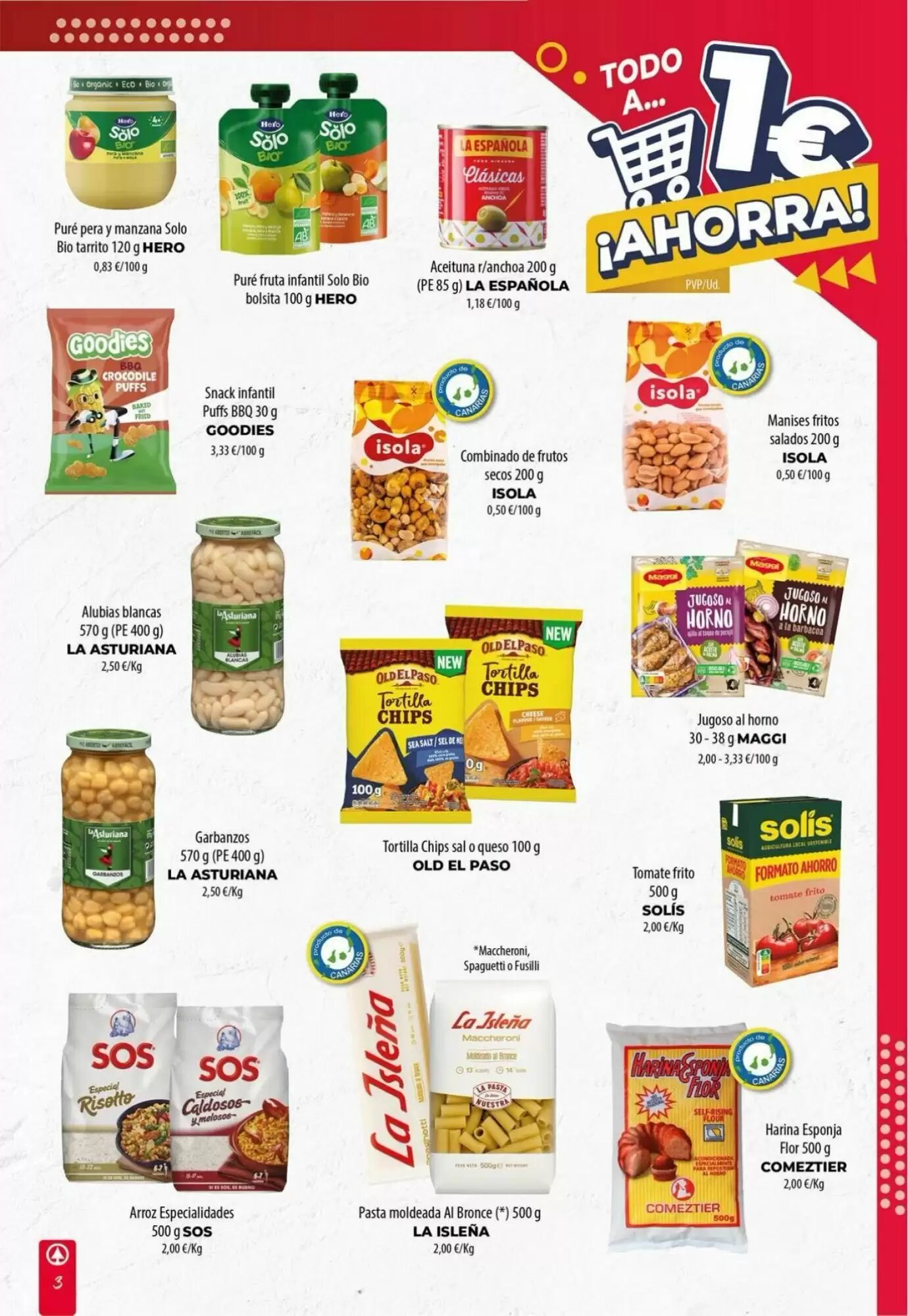 Folleto promocional de Spar La Palma válido desde el 01/10/2026 - Página 3.