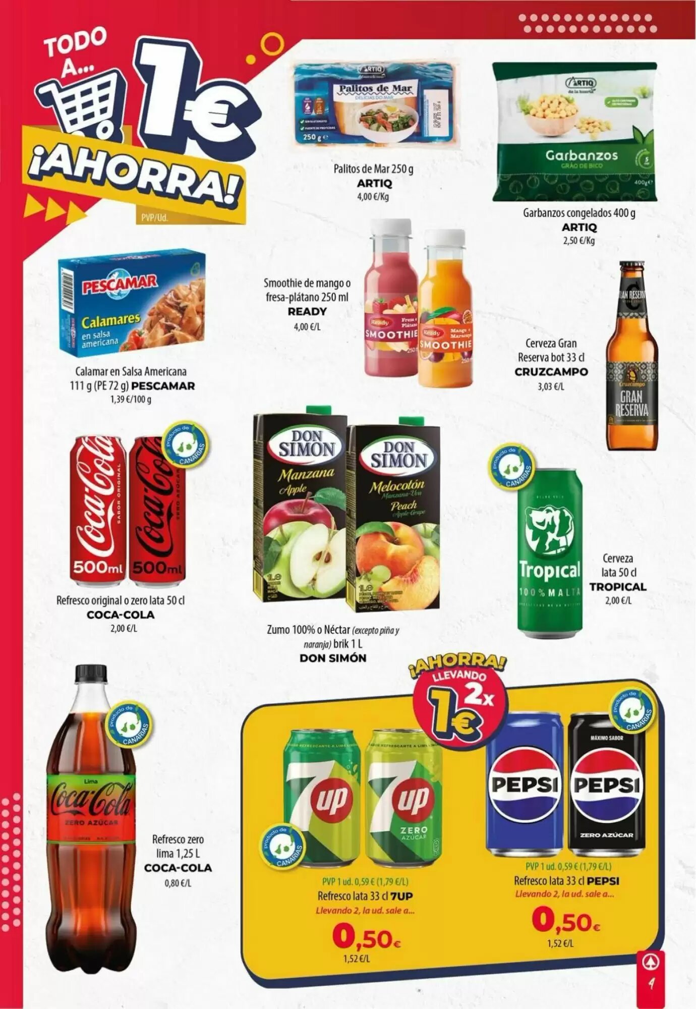 Folleto promocional de Spar La Palma válido desde el 01/10/2026 - Página 4.