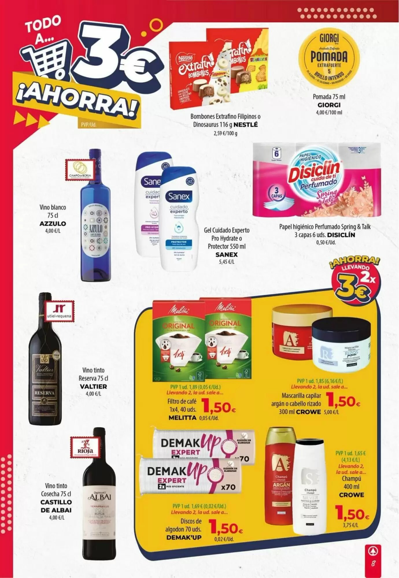 Folleto promocional de Spar La Palma válido desde el 01/10/2026 - Página 8.