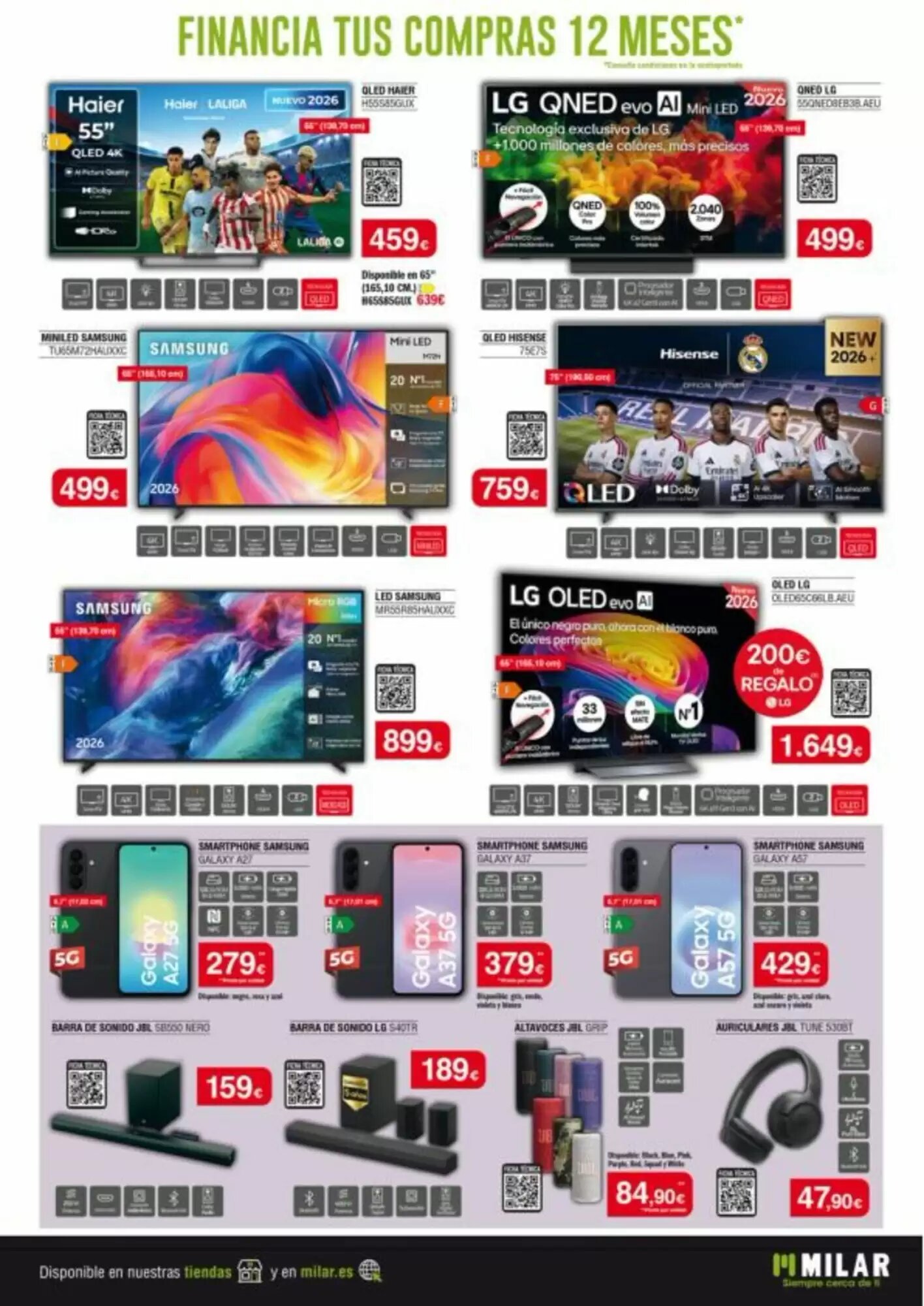 Folleto promocional de Milar válido desde el 01/10/2026 - Página 3.