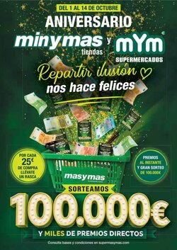 Folleto promocional de Masymas válido desde el 01/10/2026