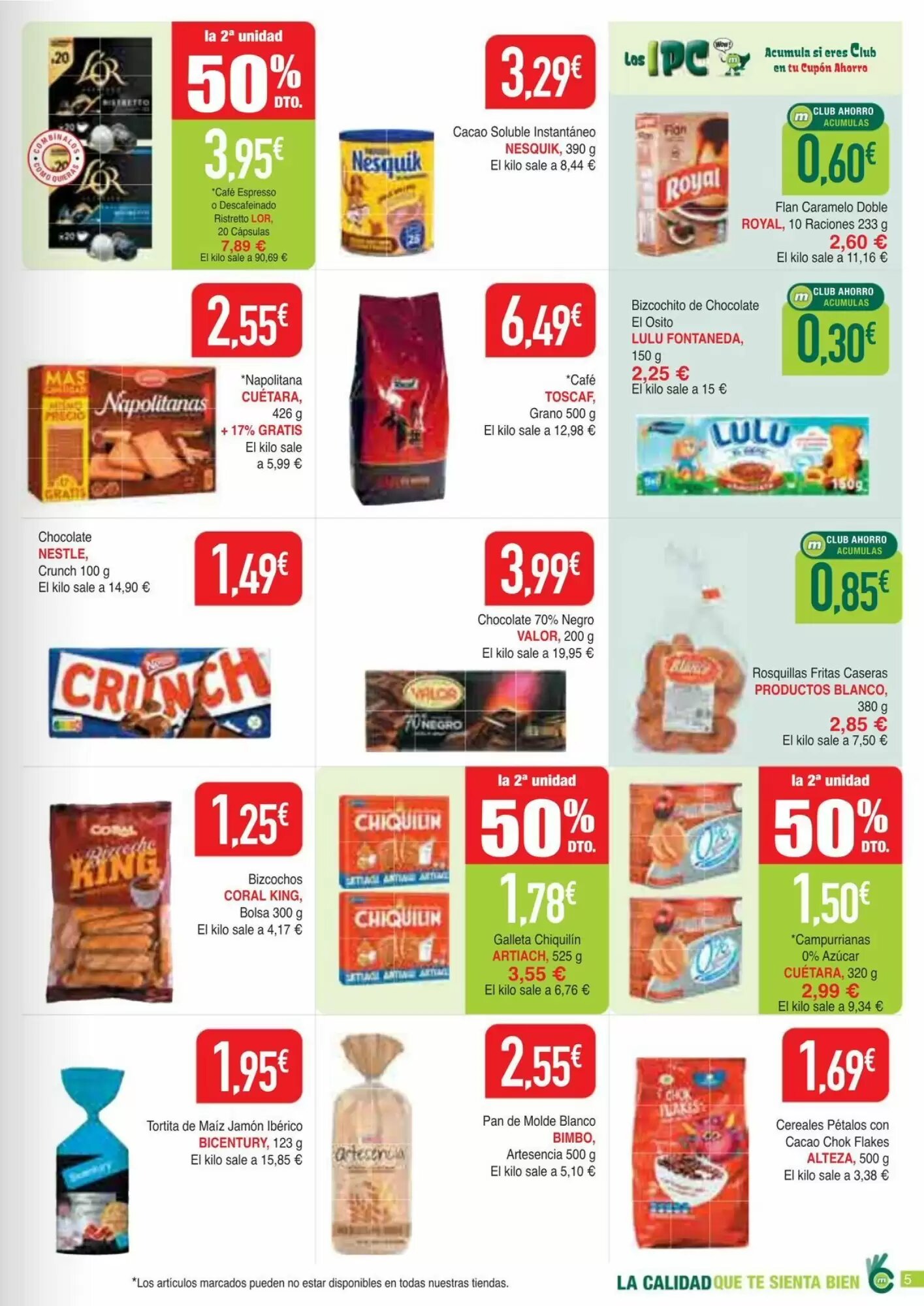 Folleto promocional de Masymas válido desde el 01/10/2026 - Página 5.