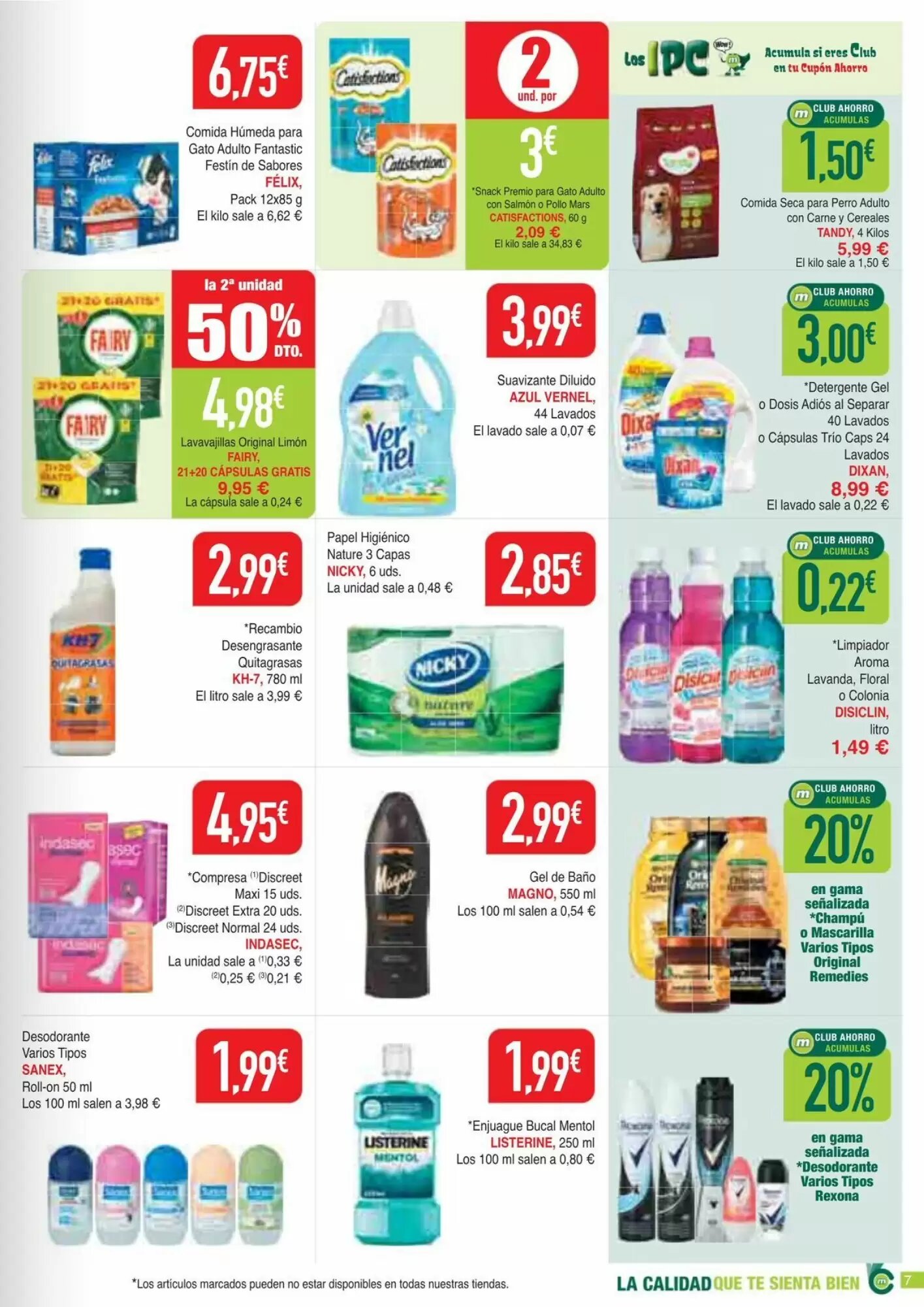 Folleto promocional de Masymas válido desde el 01/10/2026 - Página 7.