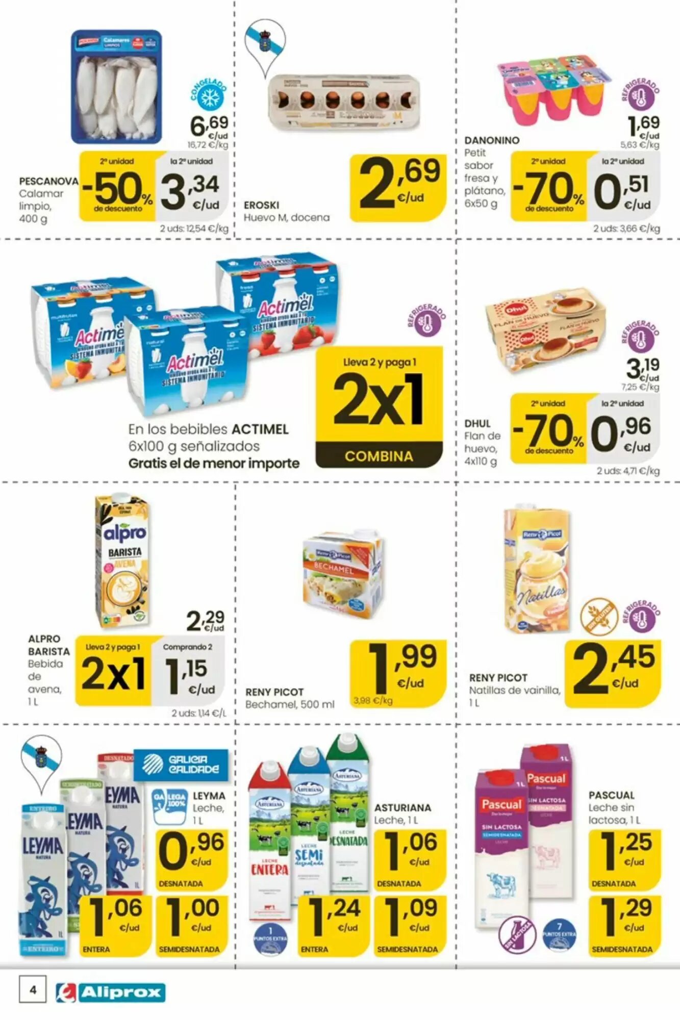 Folleto promocional de Aliprox válido desde el 01/10/2026 - Página 4.