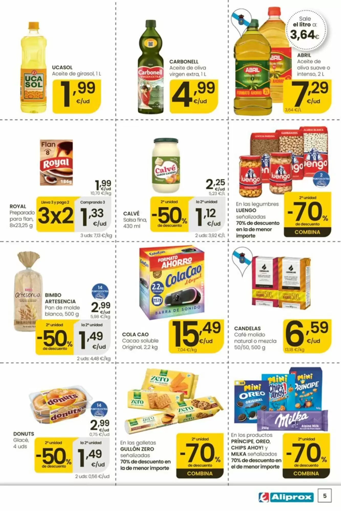 Folleto promocional de Aliprox válido desde el 01/10/2026 - Página 5.