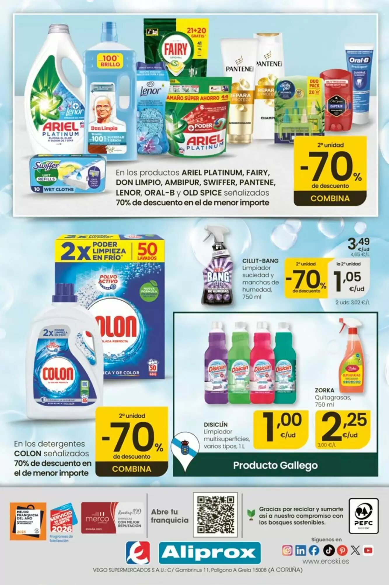 Folleto promocional de Aliprox válido desde el 01/10/2026 - Página 8.