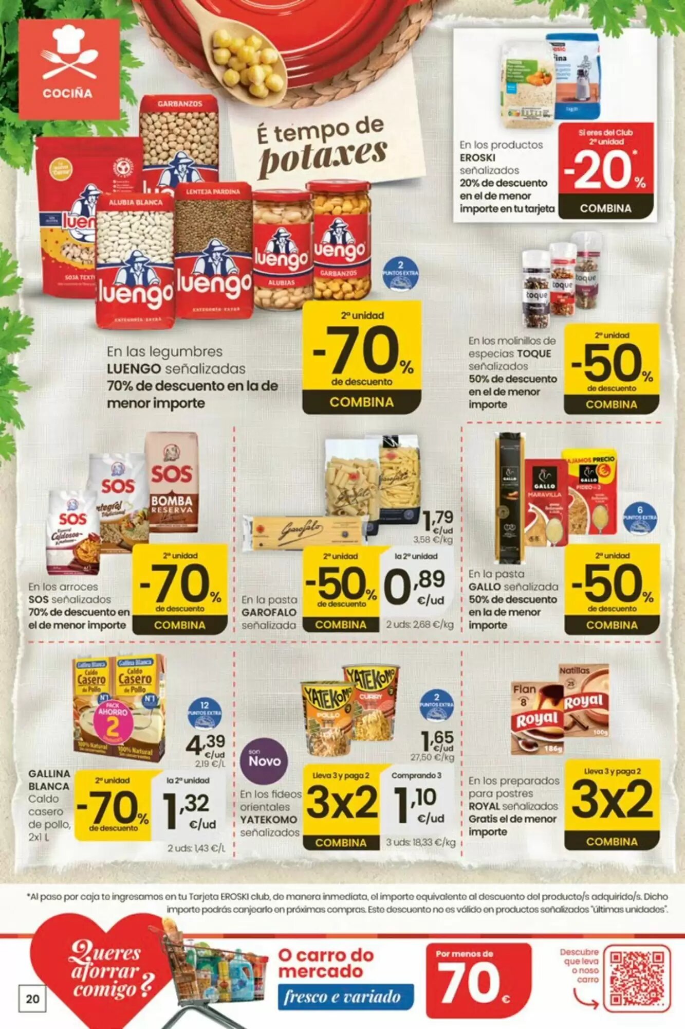 Folleto promocional de Eroski válido desde el 01/10/2026 - Página 20.