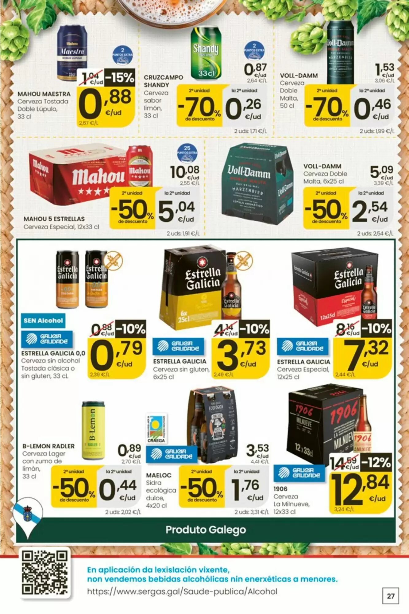 Folleto promocional de Eroski válido desde el 01/10/2026 - Página 27.