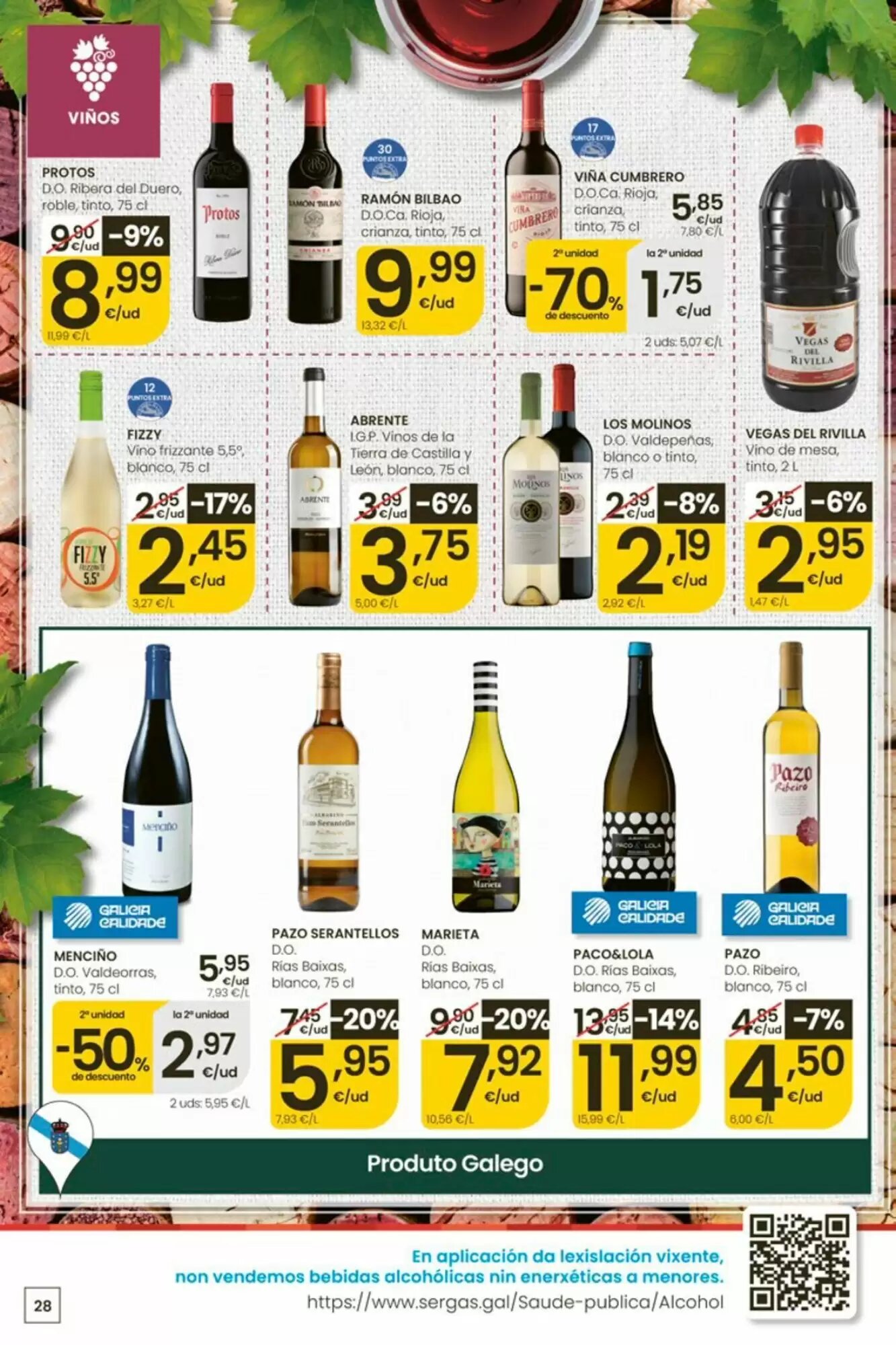 Folleto promocional de Eroski válido desde el 01/10/2026 - Página 28.