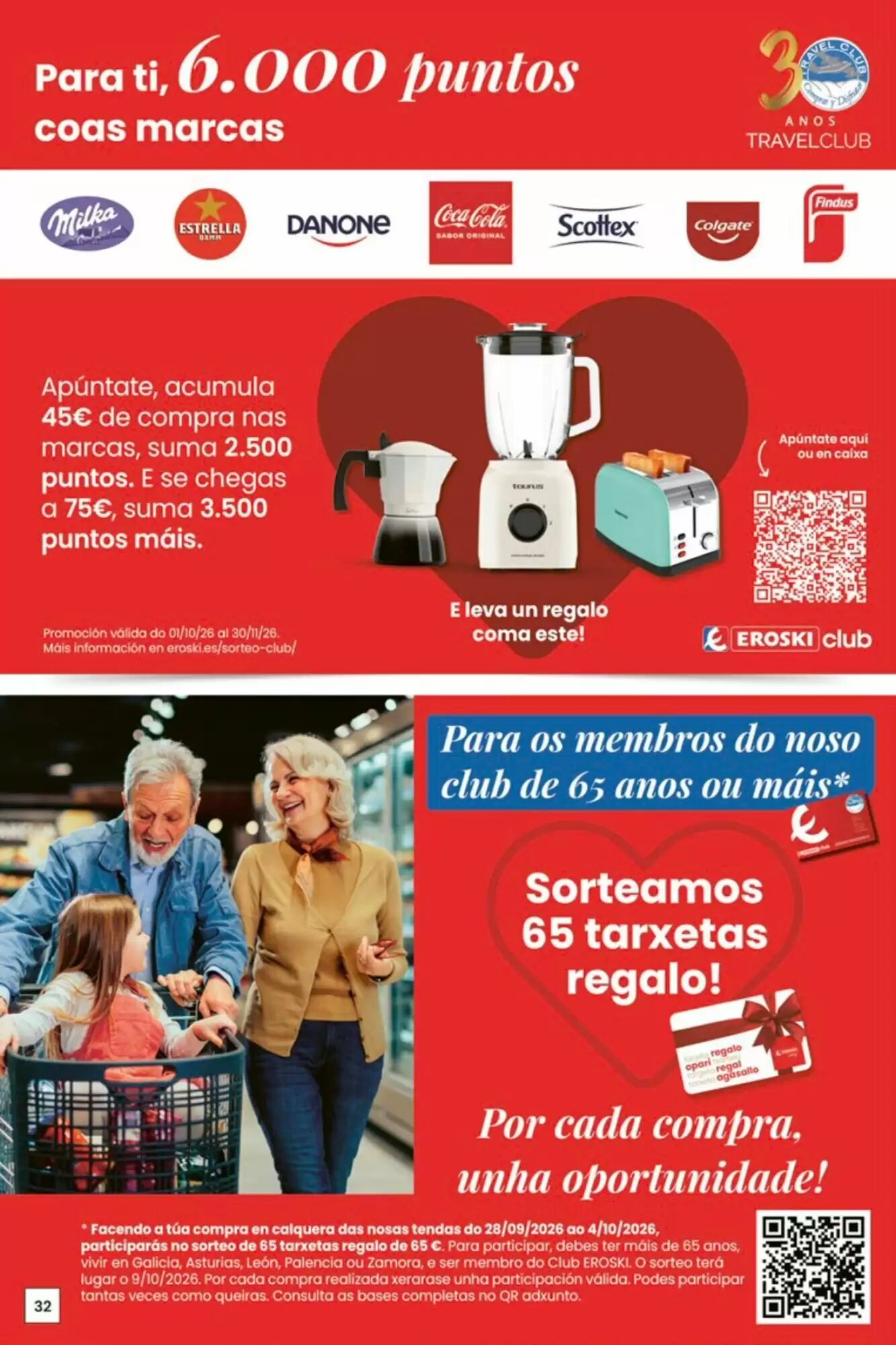 Folleto promocional de Eroski válido desde el 01/10/2026 - Página 32.