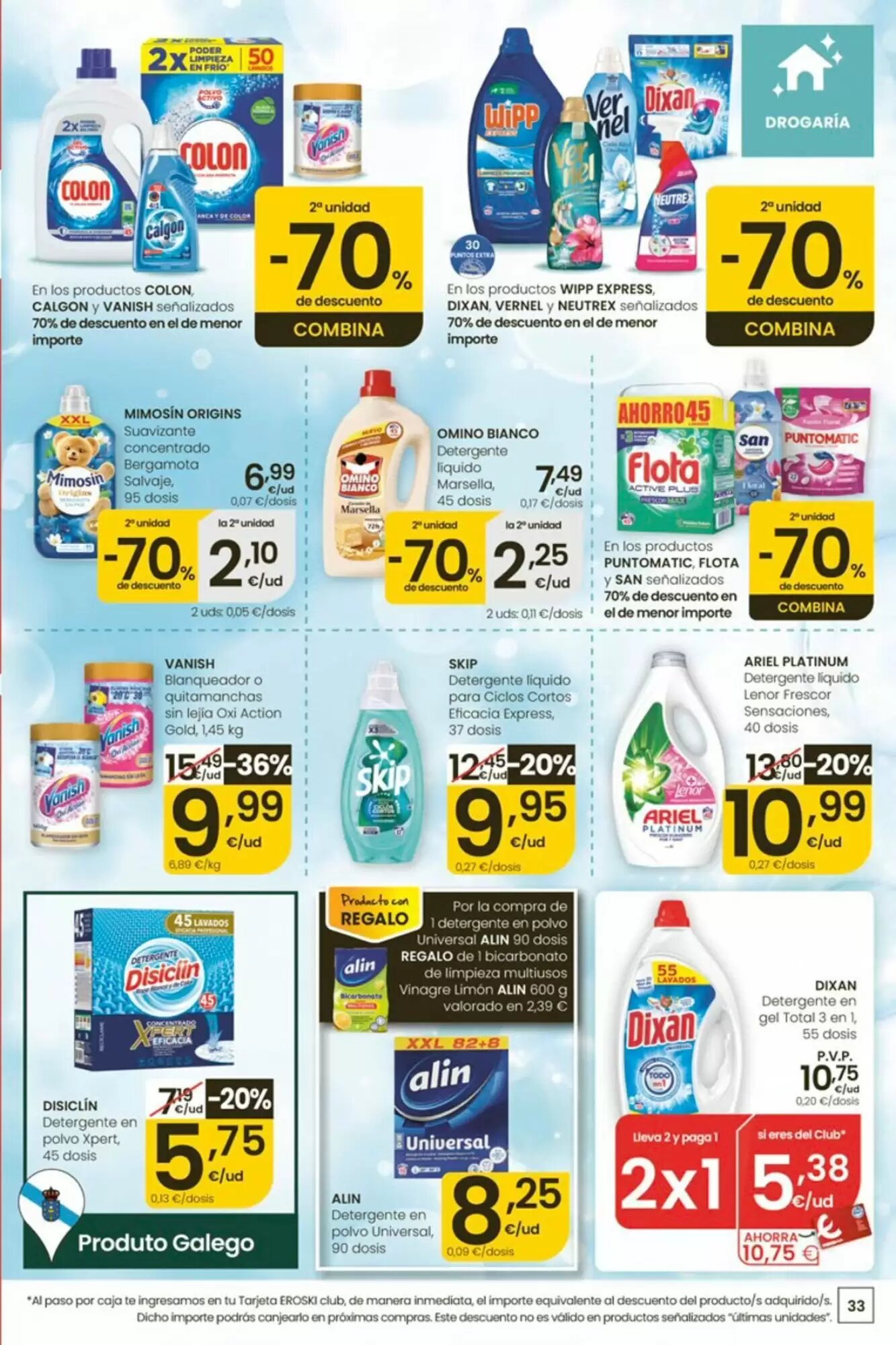 Folleto promocional de Eroski válido desde el 01/10/2026 - Página 33.