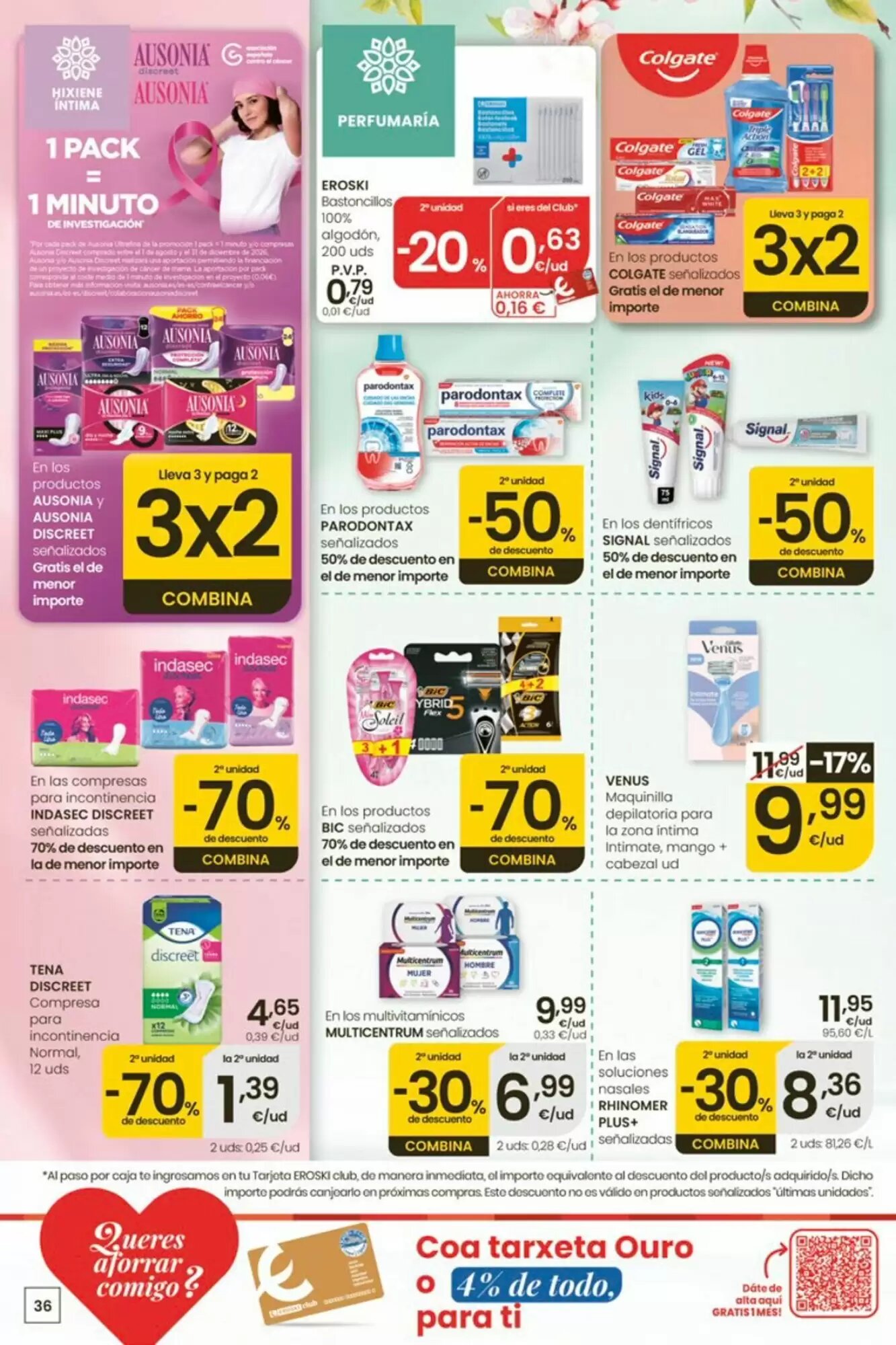 Folleto promocional de Eroski válido desde el 01/10/2026 - Página 36.