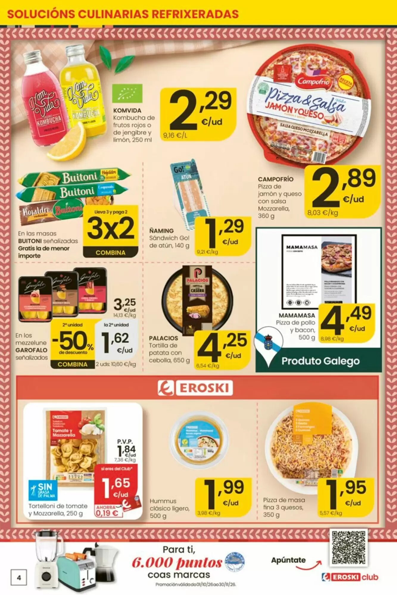 Folleto promocional de Eroski válido desde el 01/10/2026 - Página 4.