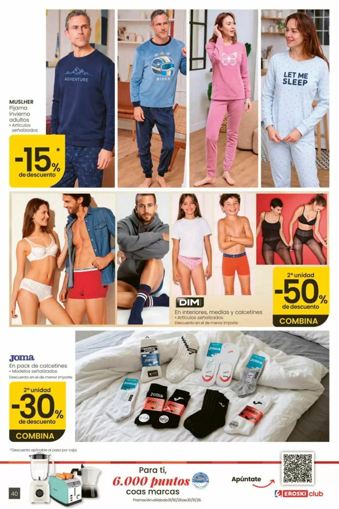 Folleto promocional de Eroski válido desde el 01/10/2026 - Página 40.
