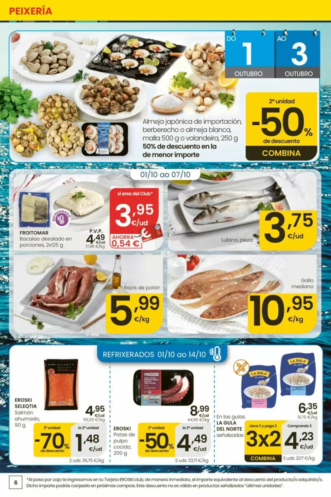 Folleto promocional de Eroski válido desde el 01/10/2026 - Página 6.