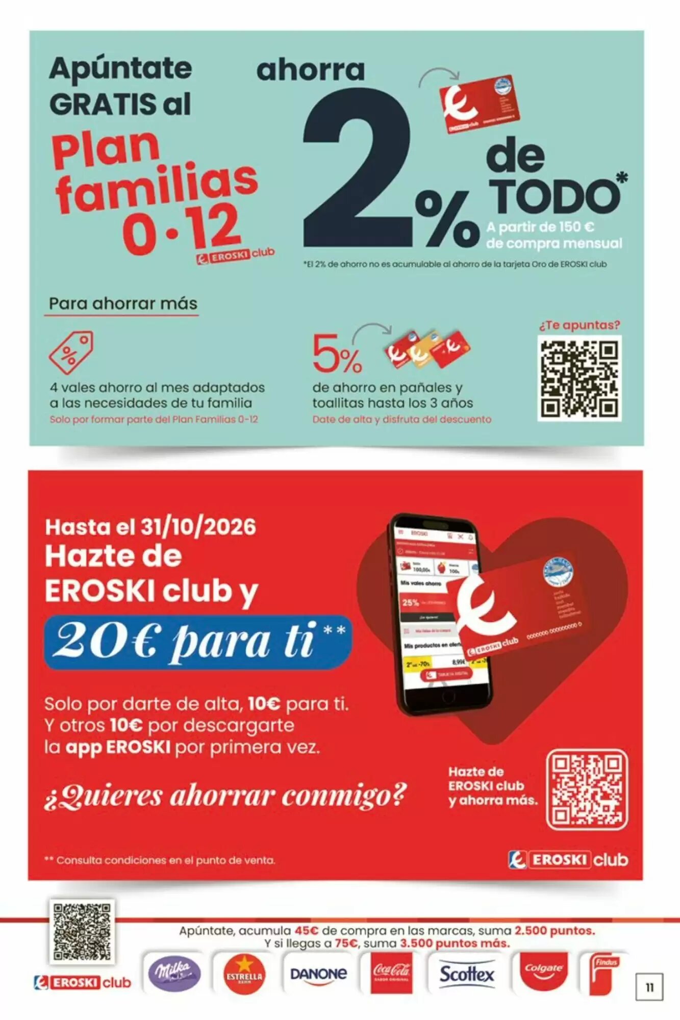 Folleto promocional de Eroski válido desde el 01/10/2026 - Página 11.
