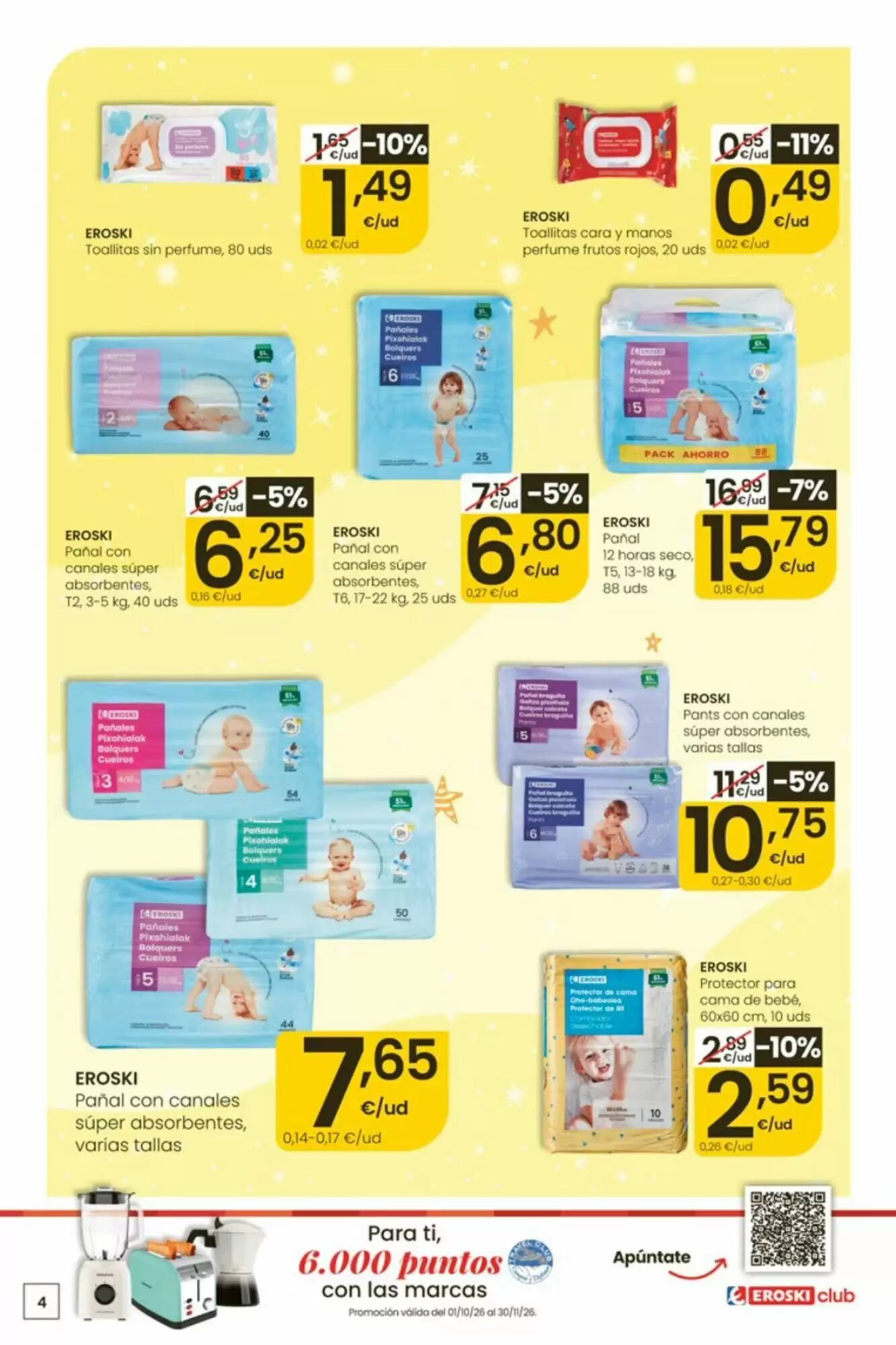 Folleto promocional de Eroski válido desde el 01/10/2026 - Página 4.