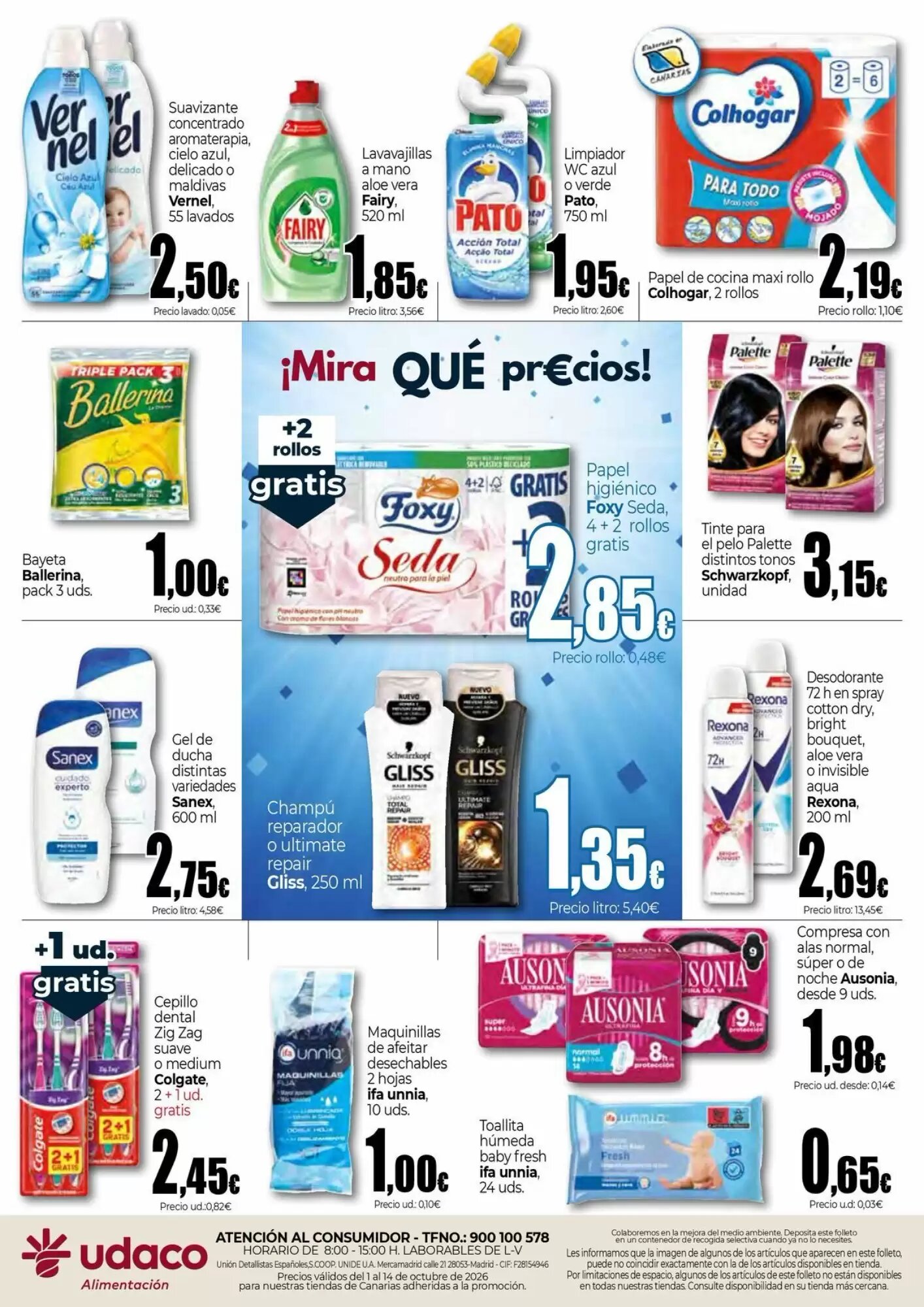 Folleto promocional de UDACO válido desde el 01/10/2026 - Página 4.