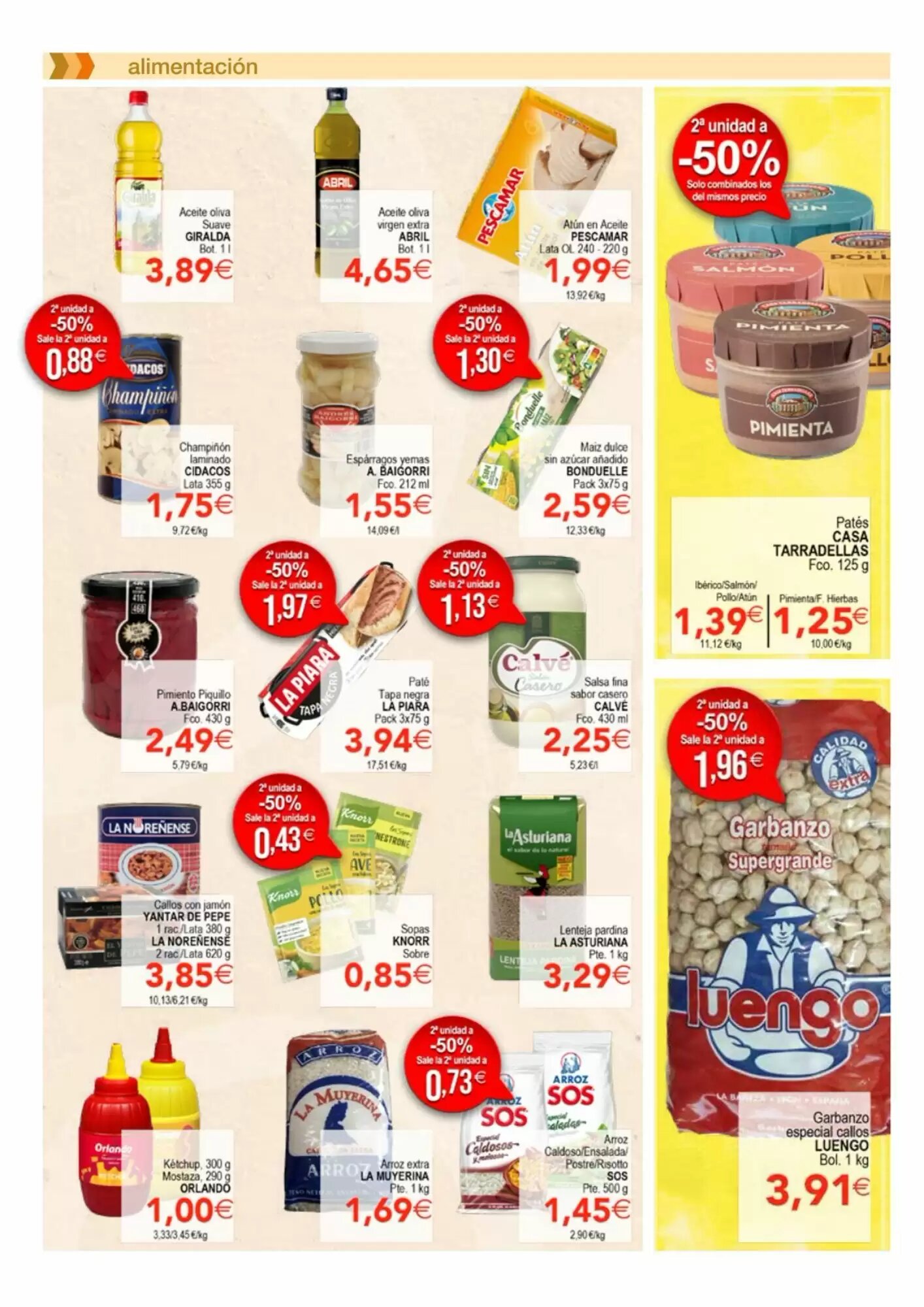 Folleto promocional de Spar válido desde el 01/10/2026 - Página 4.