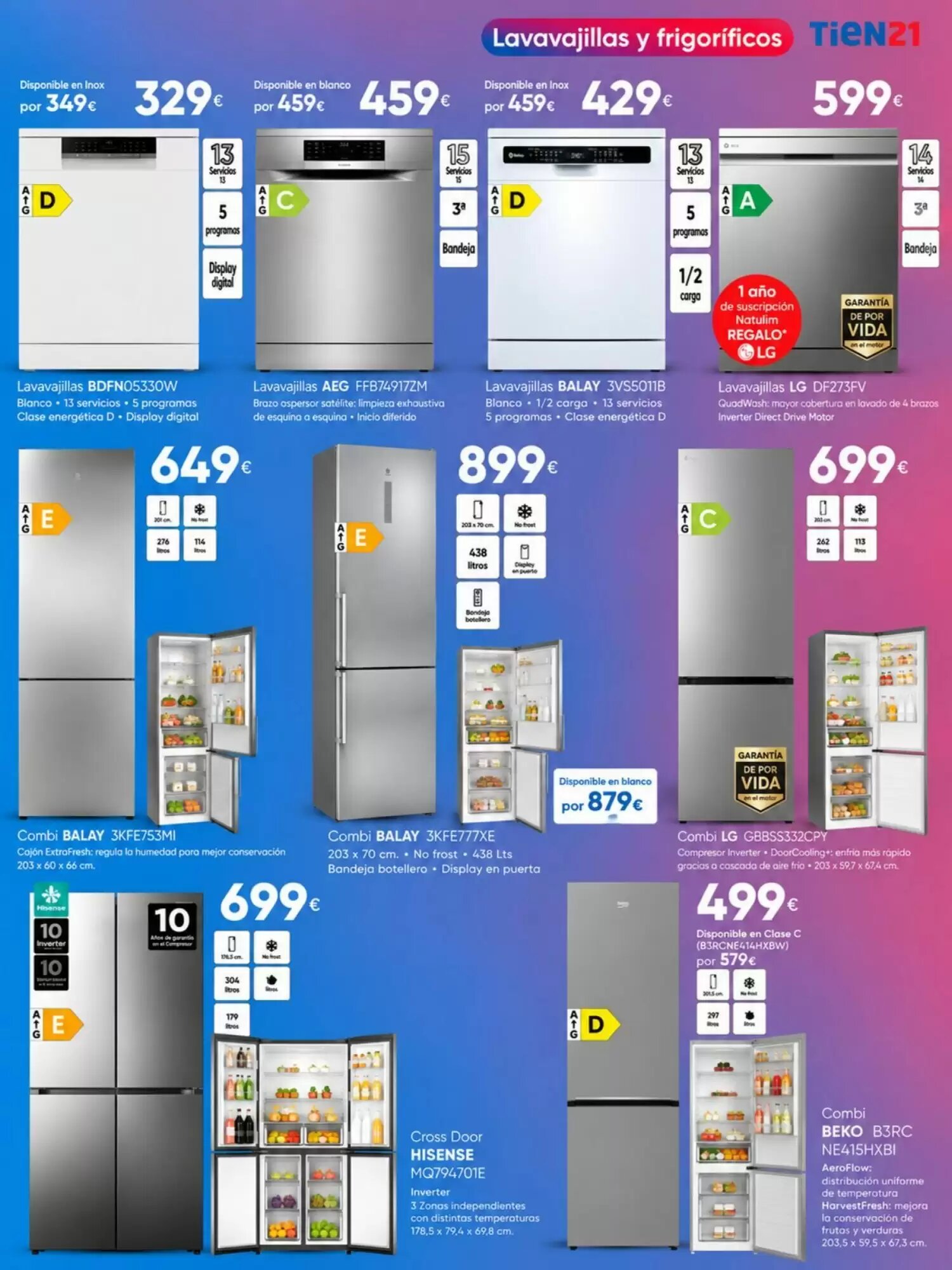 Folleto promocional de Tien 21 válido desde el 01/10/2026 - Página 5.