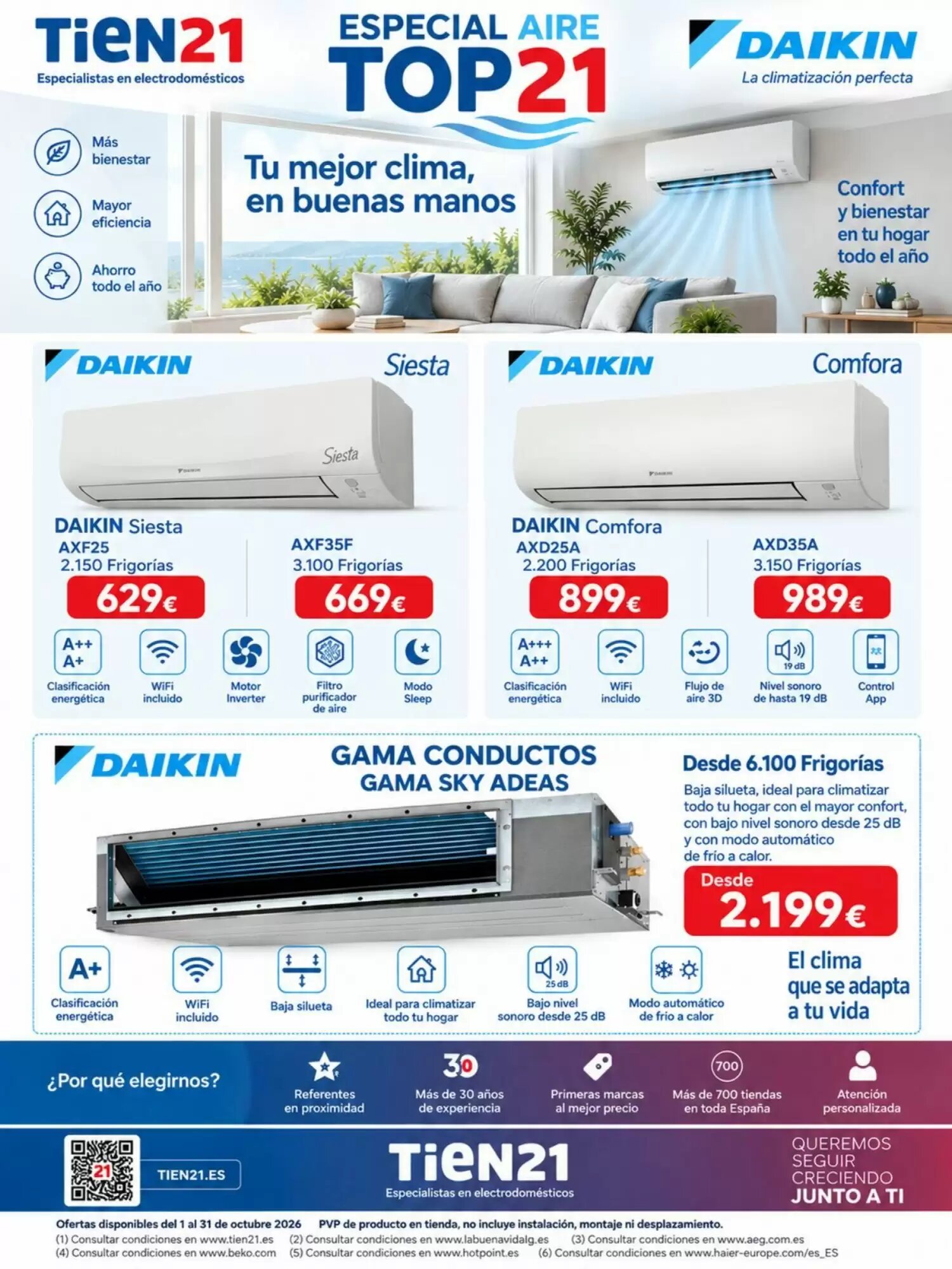 Folleto promocional de Tien 21 válido desde el 01/10/2026 - Página 8.