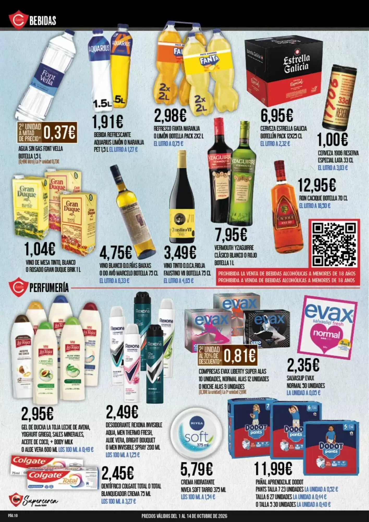 Folleto promocional de Claudio válido desde el 01/10/2026 - Página 10.