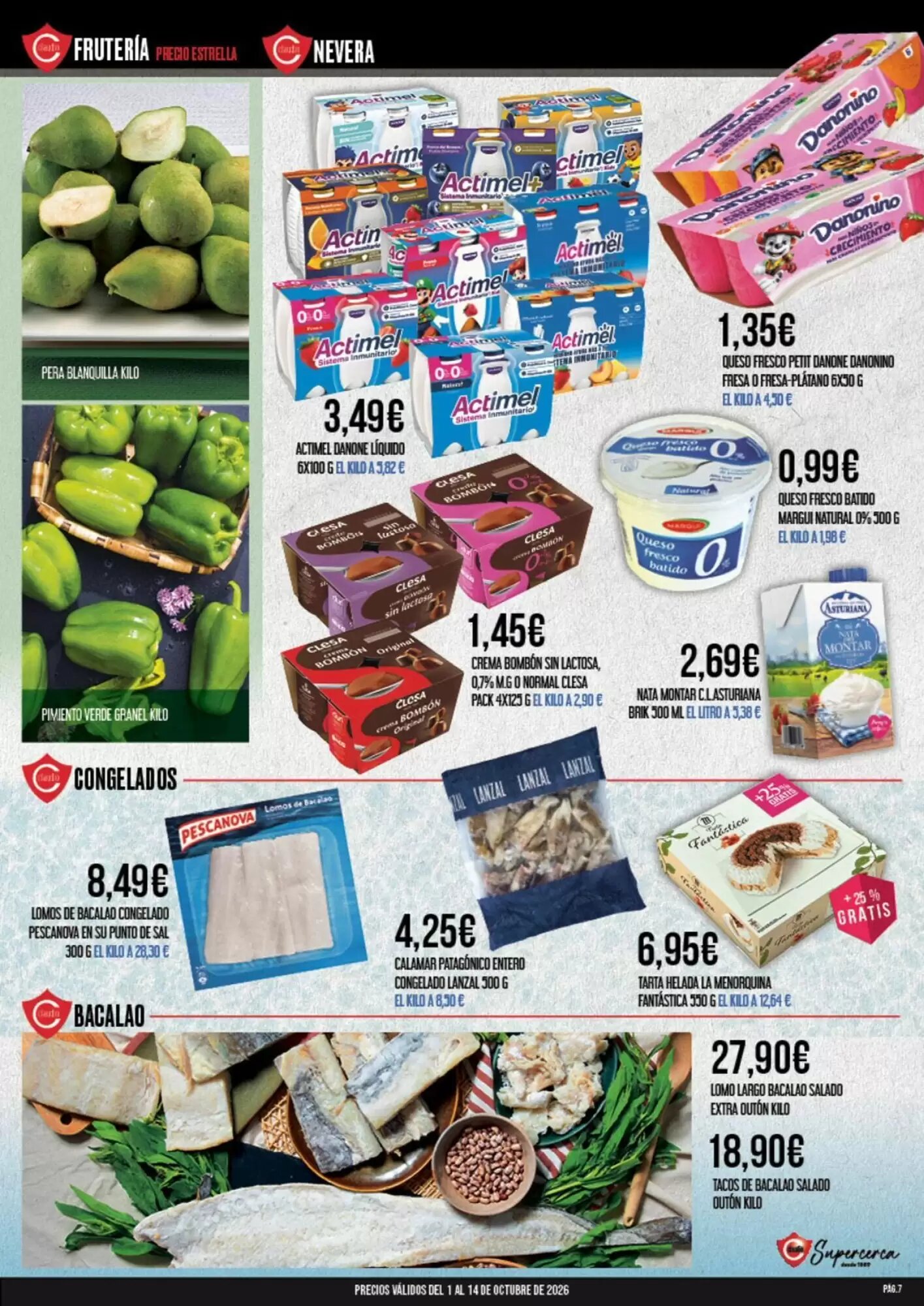 Folleto promocional de Claudio válido desde el 01/10/2026 - Página 7.