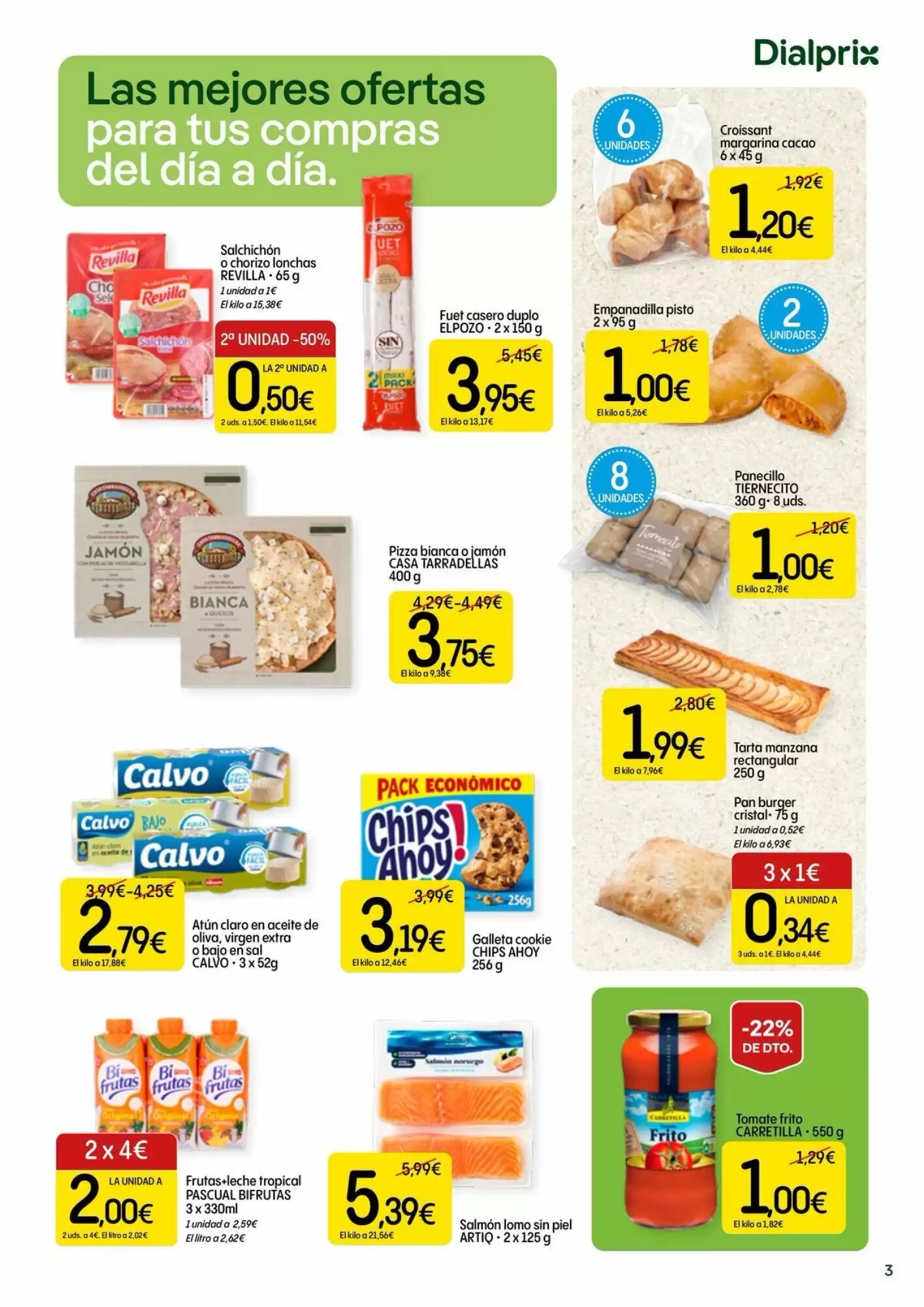 Folleto promocional de Dialprix válido desde el 01/10/2026 - Página 3.