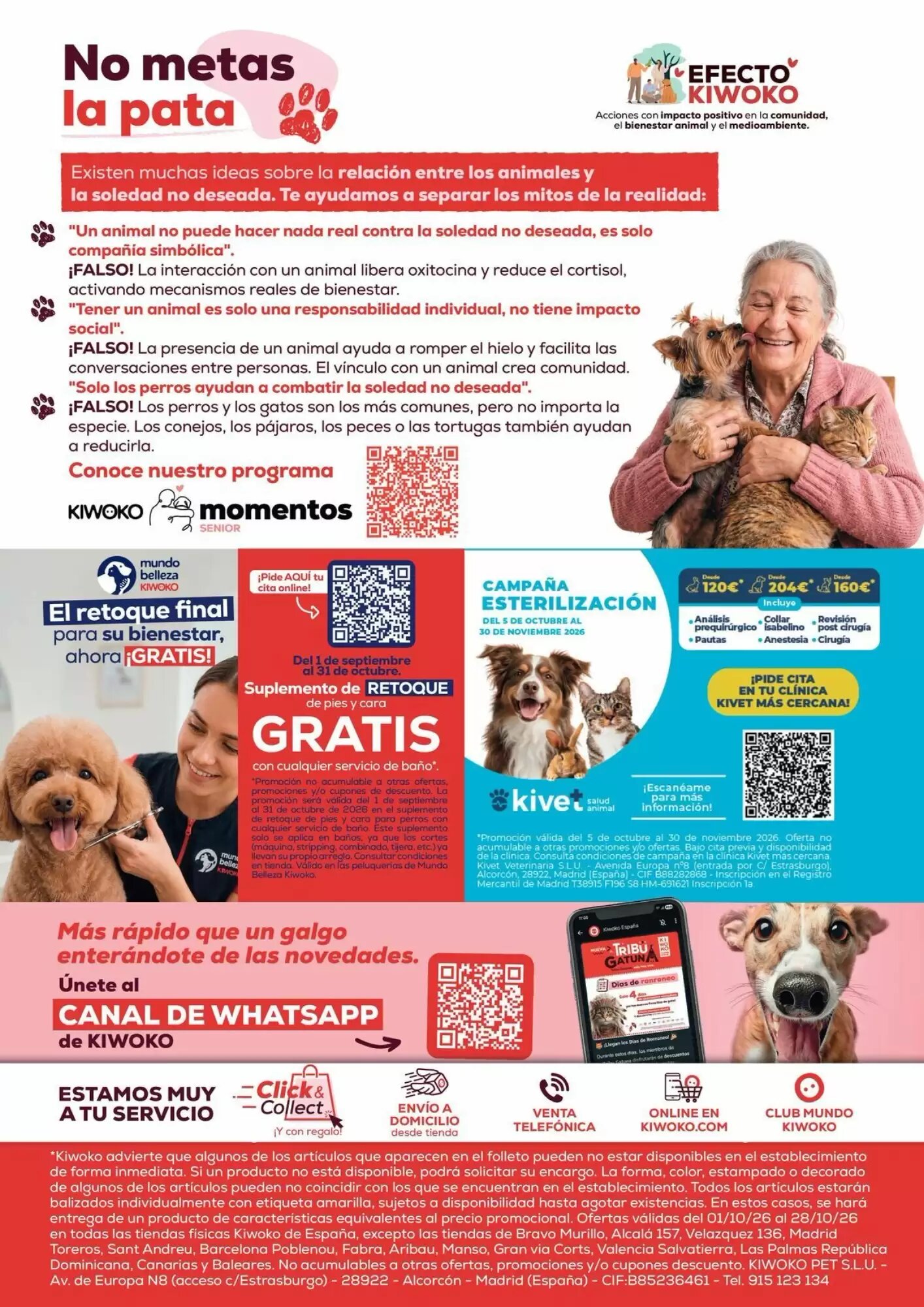 Folleto promocional de Kiwoko válido desde el 01/10/2026 - Página 16.