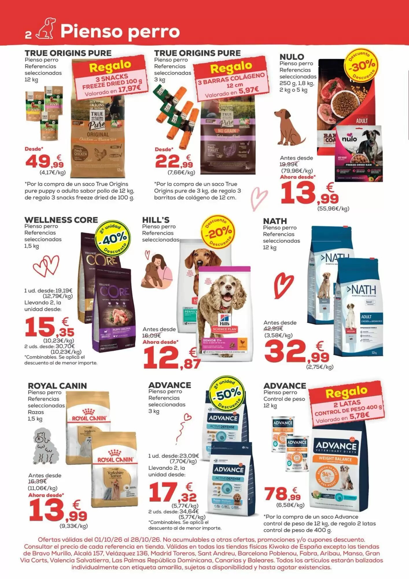 Folleto promocional de Kiwoko válido desde el 01/10/2026 - Página 2.