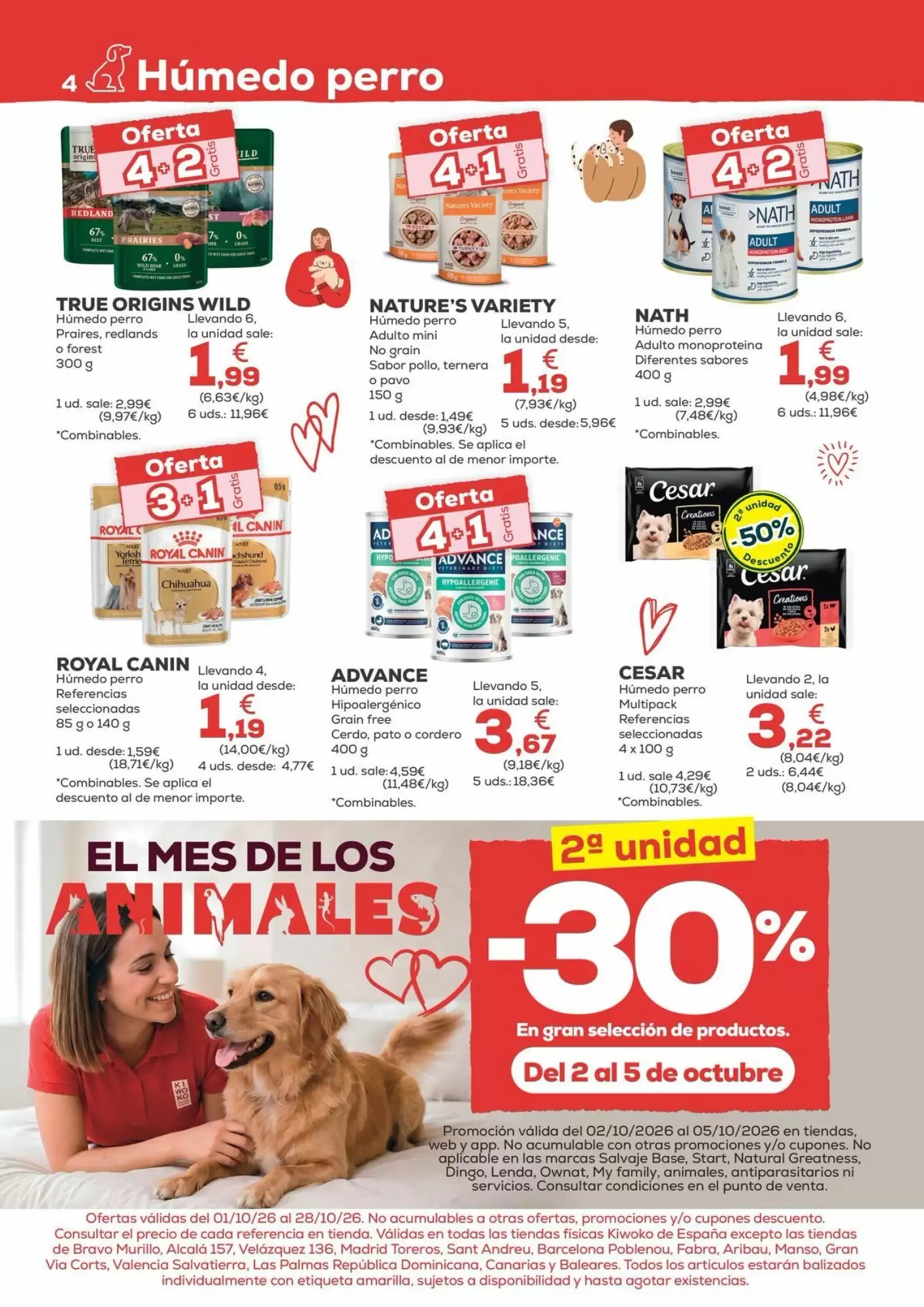 Folleto promocional de Kiwoko válido desde el 01/10/2026 - Página 4.