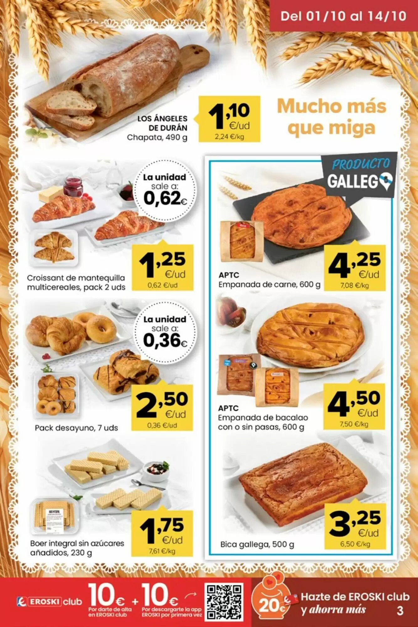 Folleto promocional de Autoservicios Familia válido desde el 01/10/2026 - Página 3.