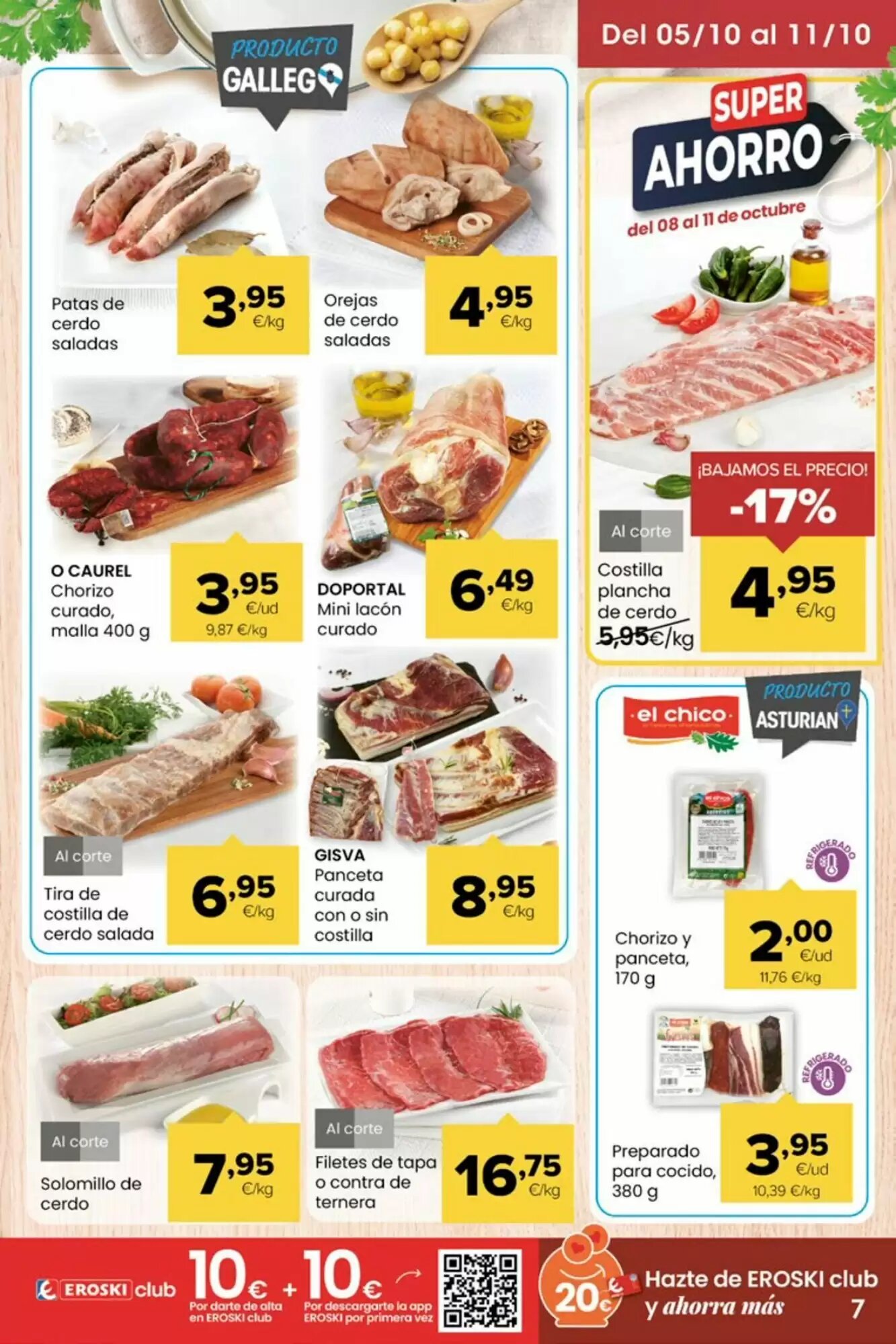 Folleto promocional de Autoservicios Familia válido desde el 01/10/2026 - Página 7.