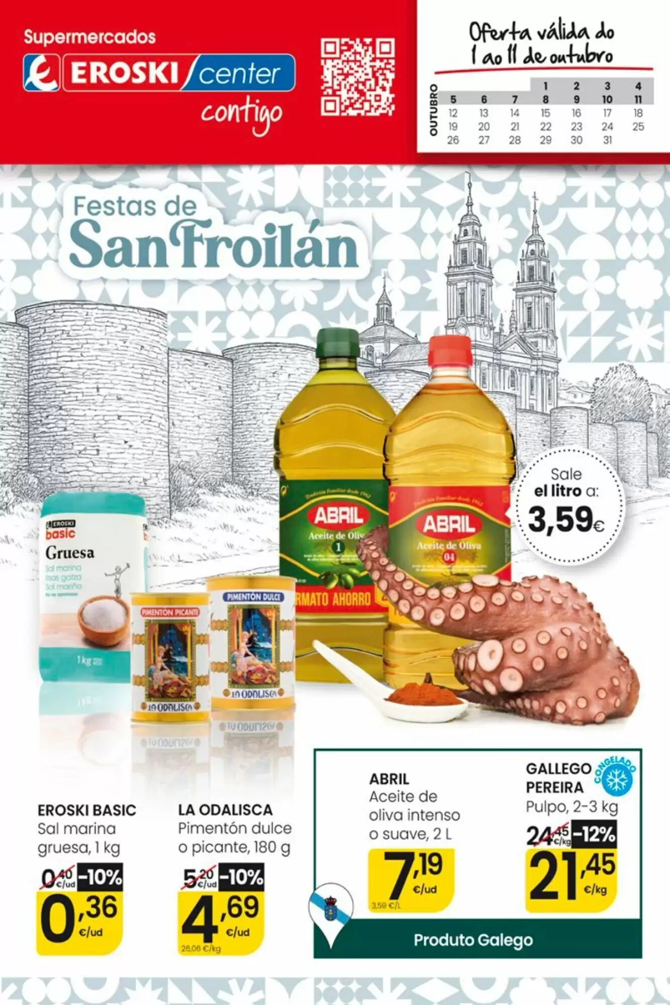 Folleto promocional de Eroski válido desde el 01/10/2026 - Página 1.