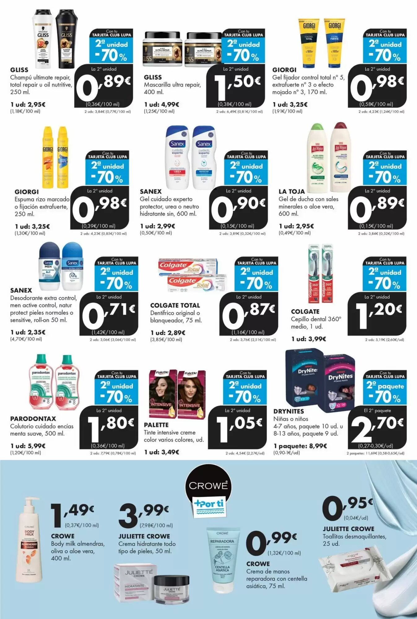 Folleto promocional de Lupa válido desde el 01/10/2026 - Página 15.