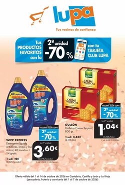 Folleto promocional de Lupa válido desde el 01/10/2026